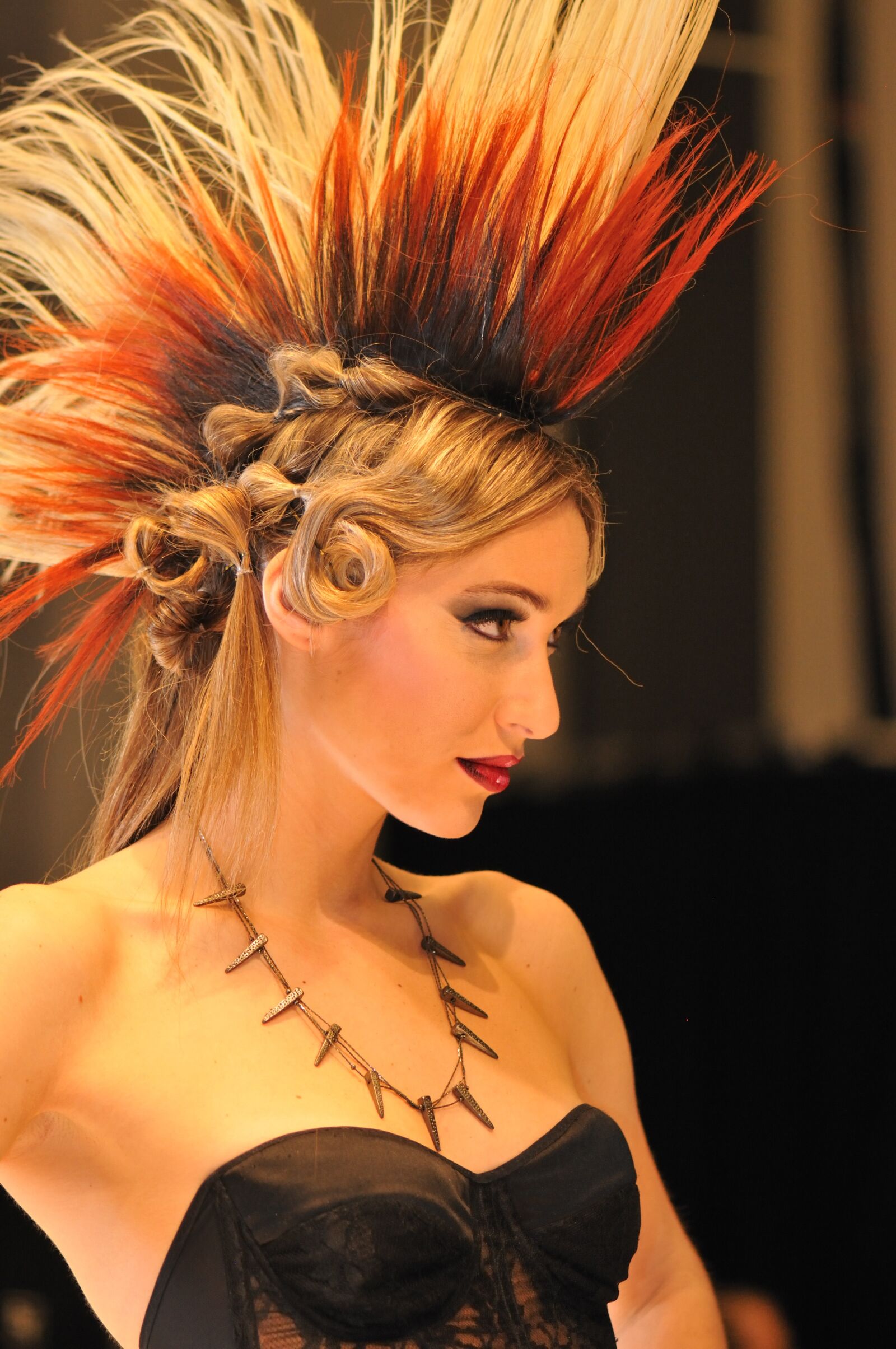 Nikon D300 sample photo. Hairstyle, model, mannequin photography