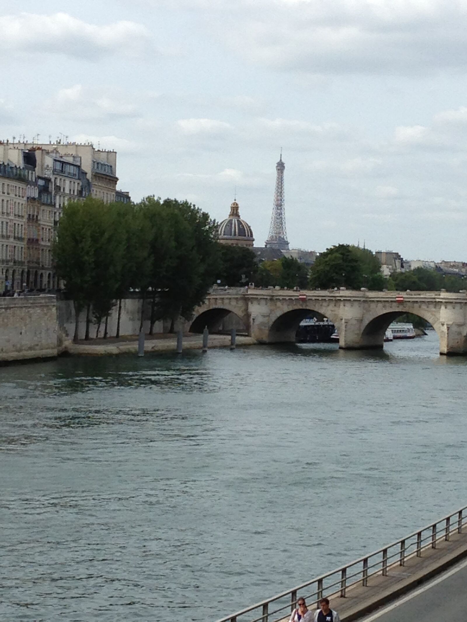 Apple iPhone 5 sample photo. Europe, bridge, paris photography