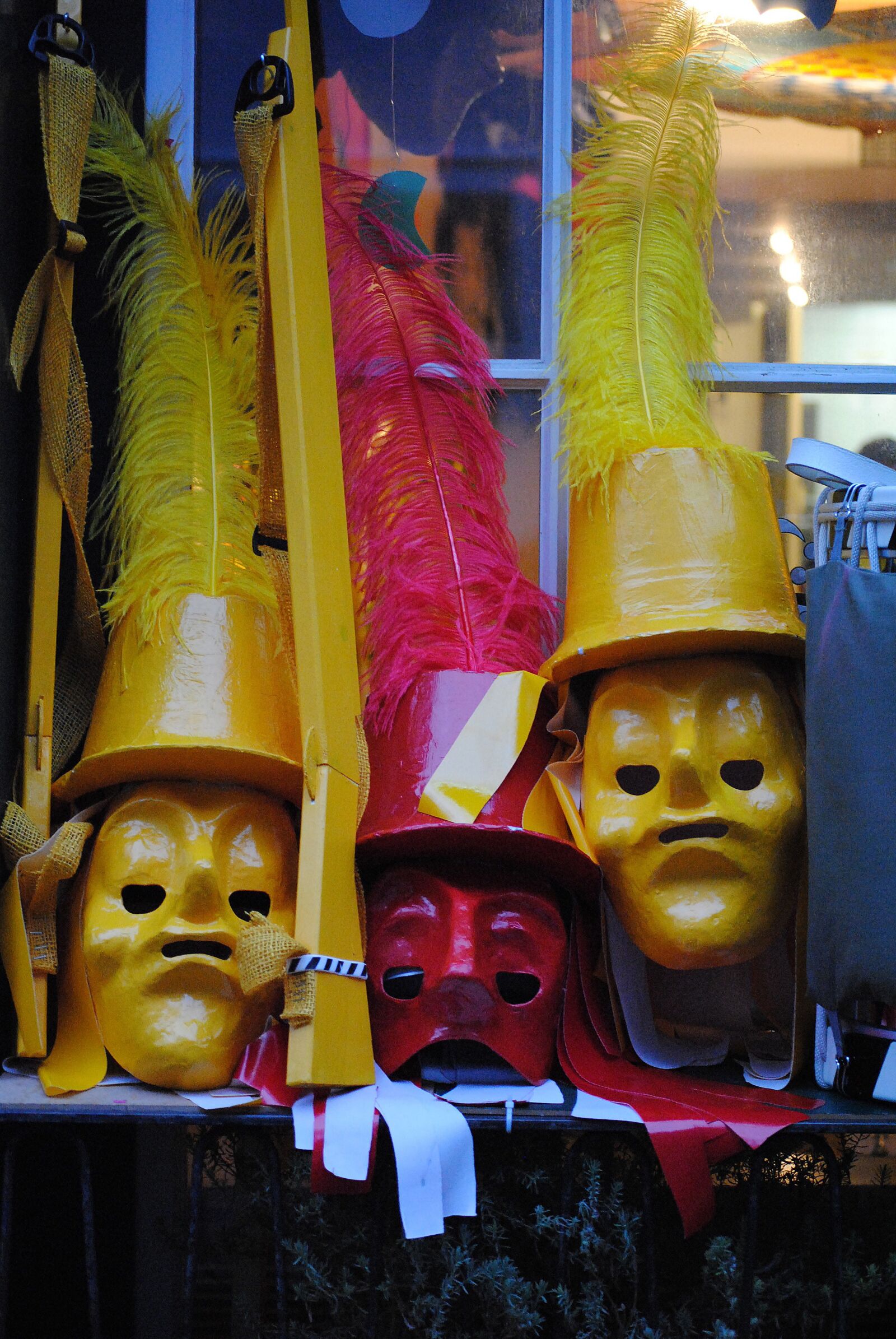 Nikon D3000 sample photo. Basler fasnacht, mask depot photography