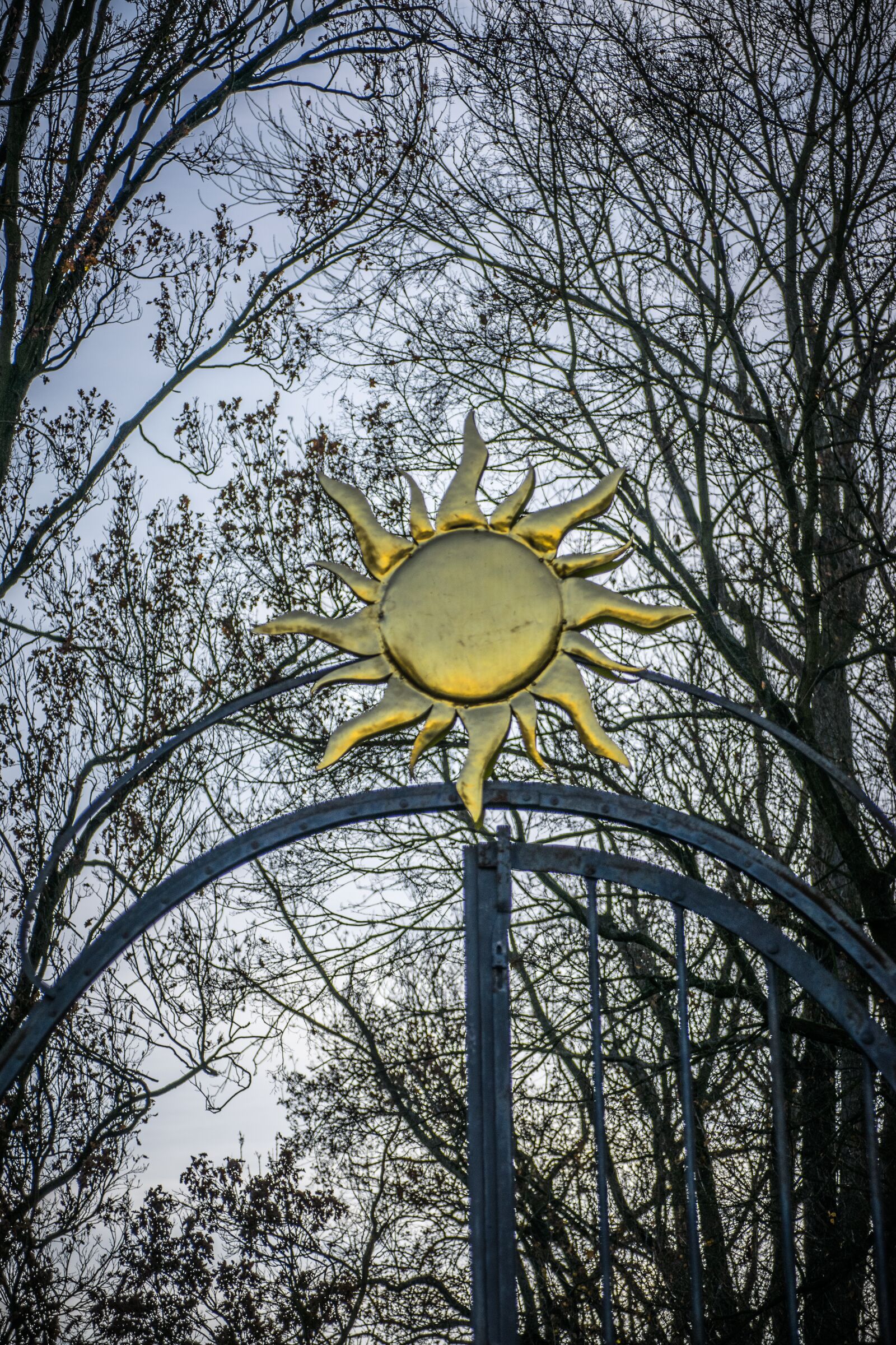 Nikon D5300 sample photo. Gate, sun, architecture photography