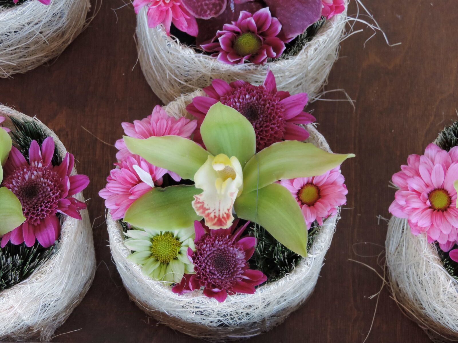 Nikon Coolpix P520 sample photo. Arrangement, basket, decorative, flowerpot photography