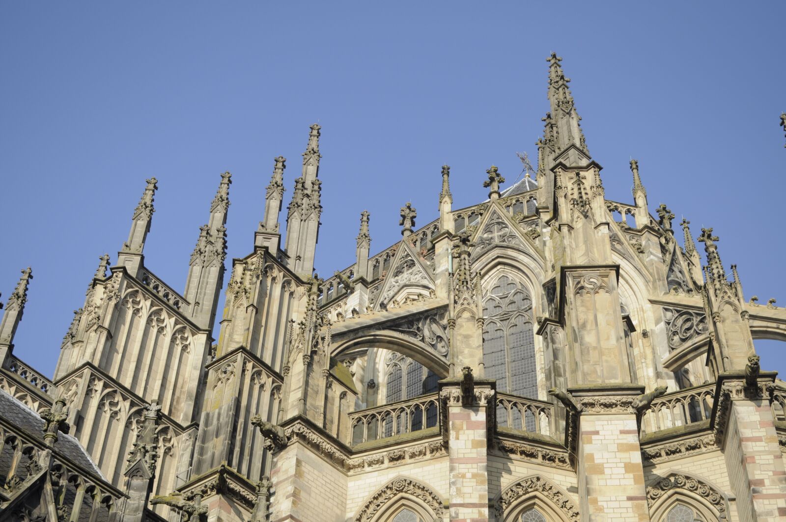 Nikon D90 sample photo. Gothic, cathedral, flying buttresses photography