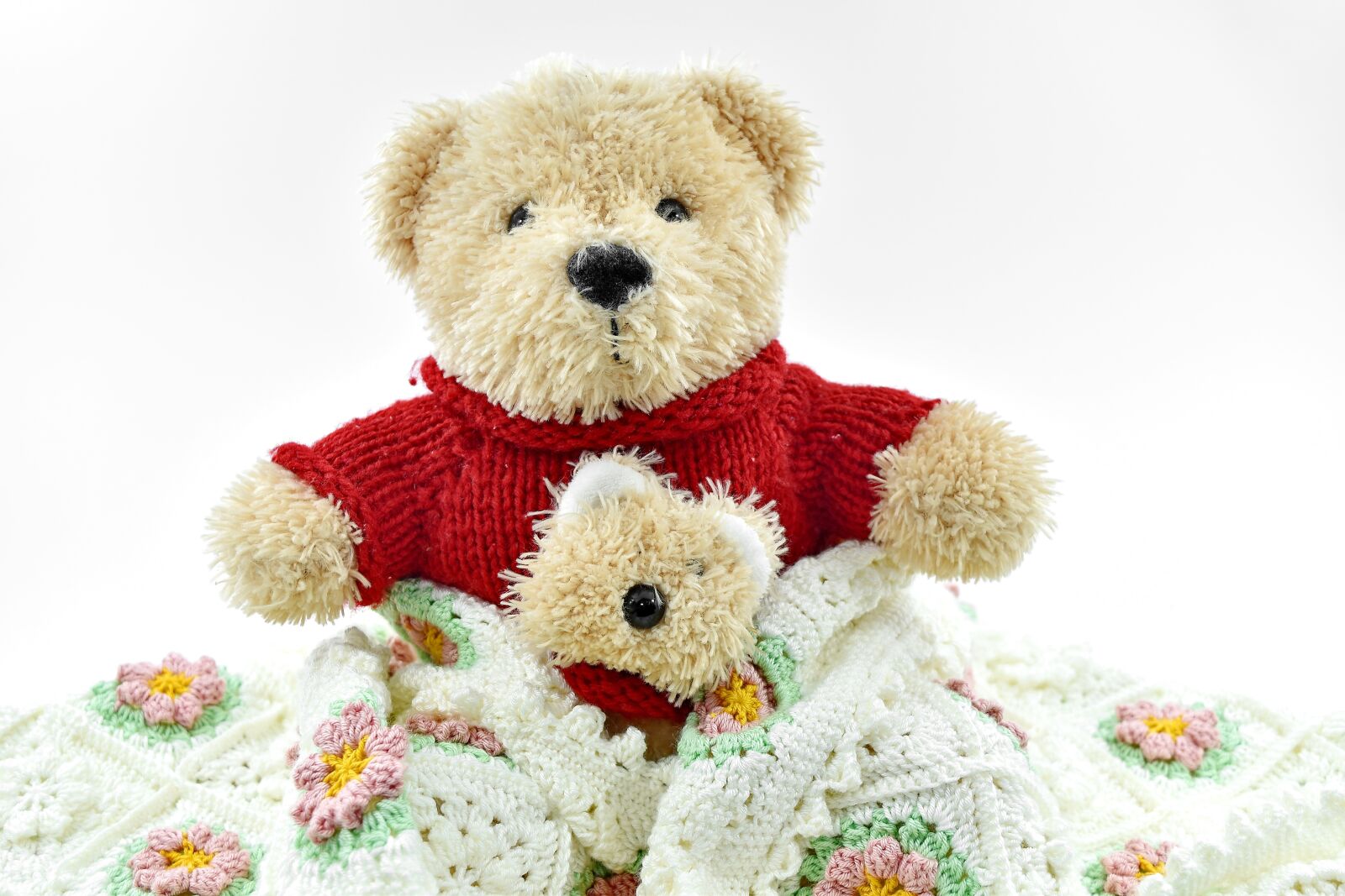 Nikon D5500 sample photo. Blanket, knitting, wool, teddy photography