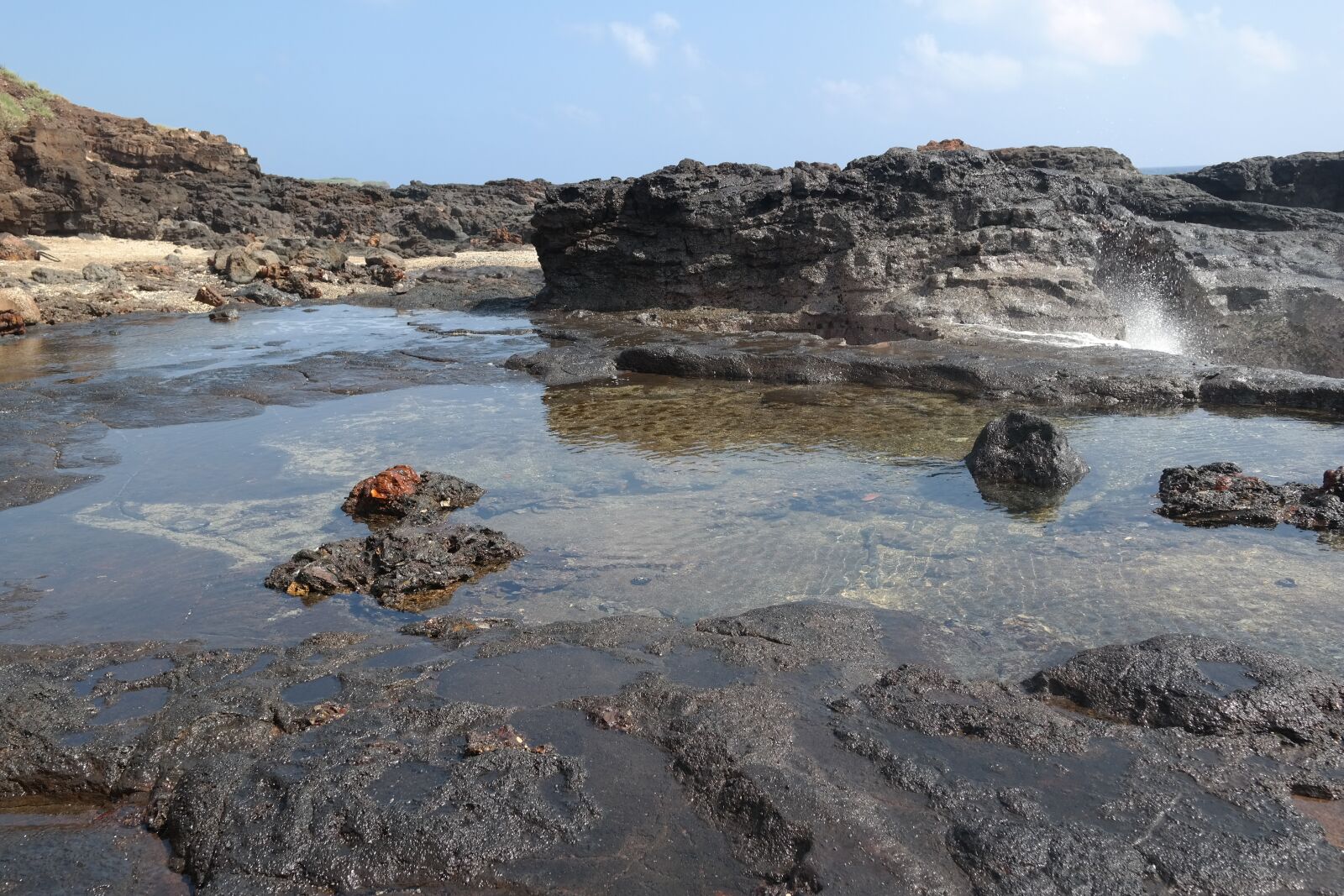 Samsung NX300 sample photo. Tide pool, ocean, hawaii photography