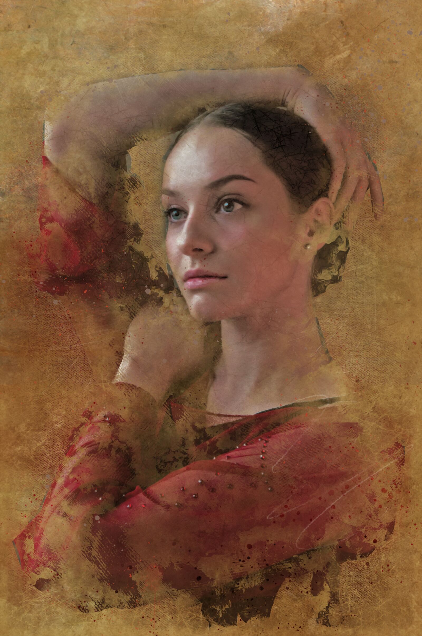 Nikon D300S sample photo. Portrait, vintage, fantasy photography