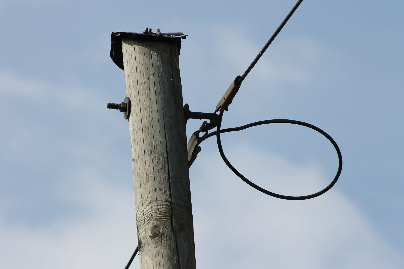 Canon EF75-300mm f/4-5.6 sample photo. Line, sky, current photography