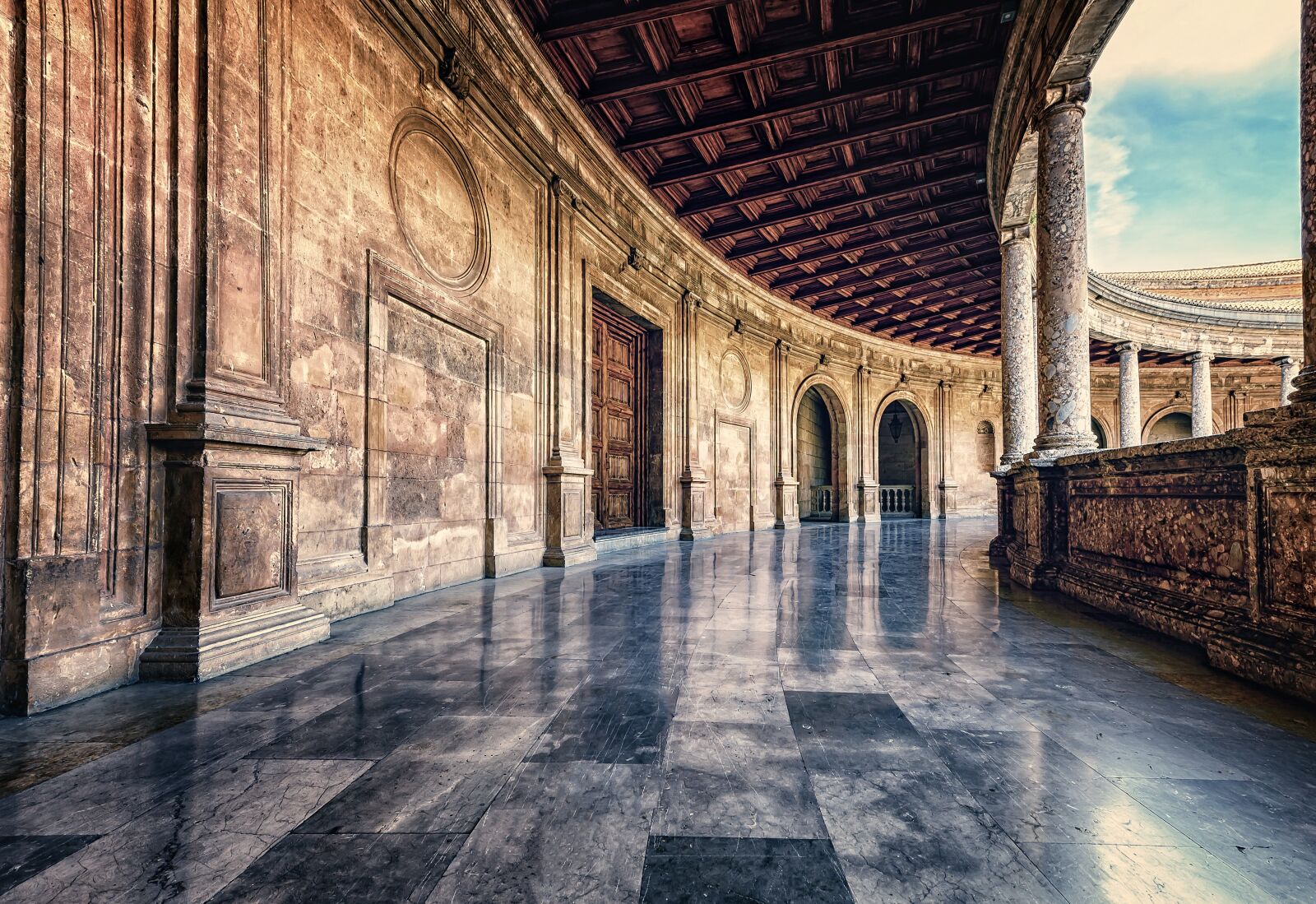 Nikon Z6 sample photo. Floor, corridor, architecture photography