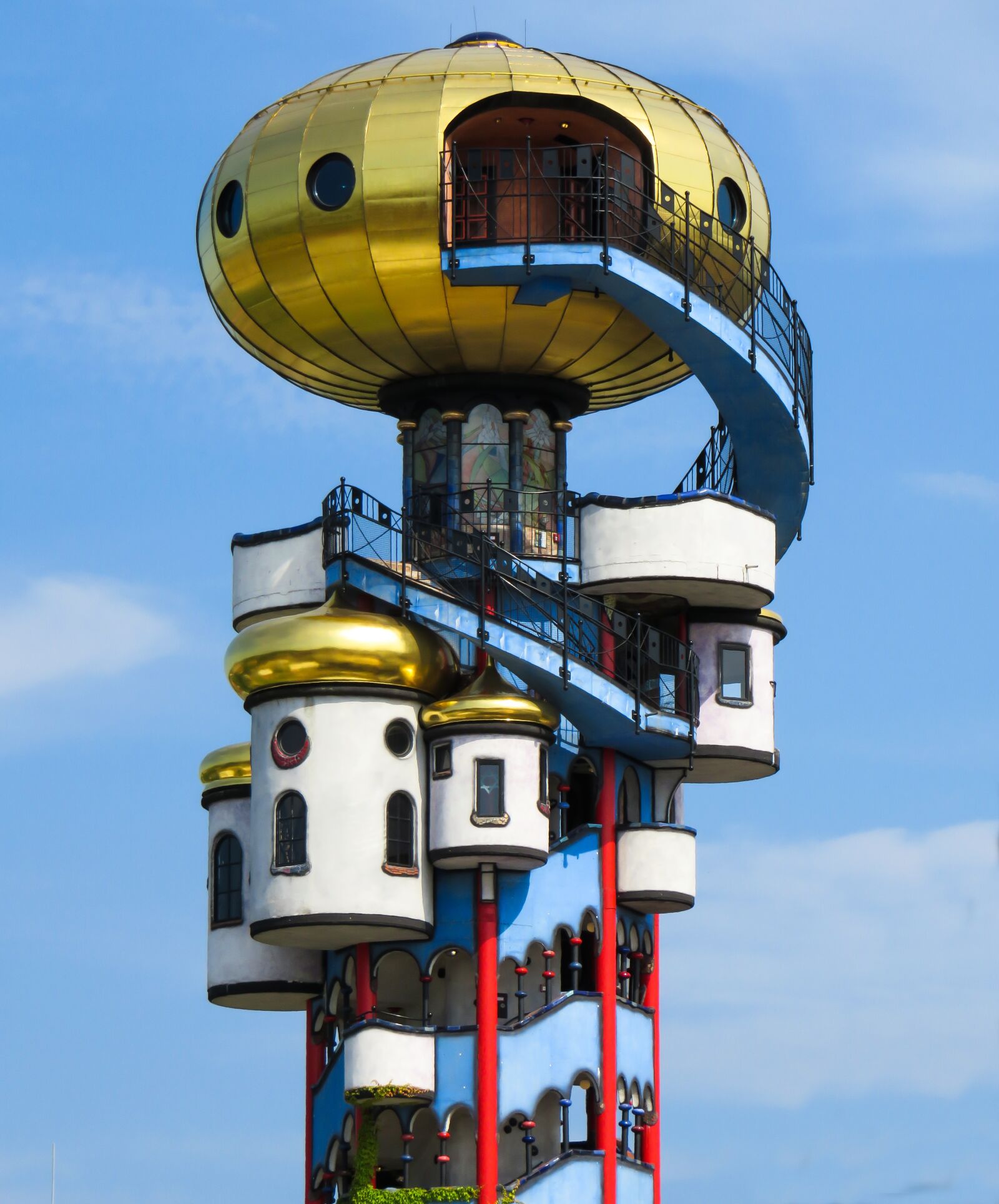 Canon PowerShot SX710 HS sample photo. Hundertwasser, art, building photography