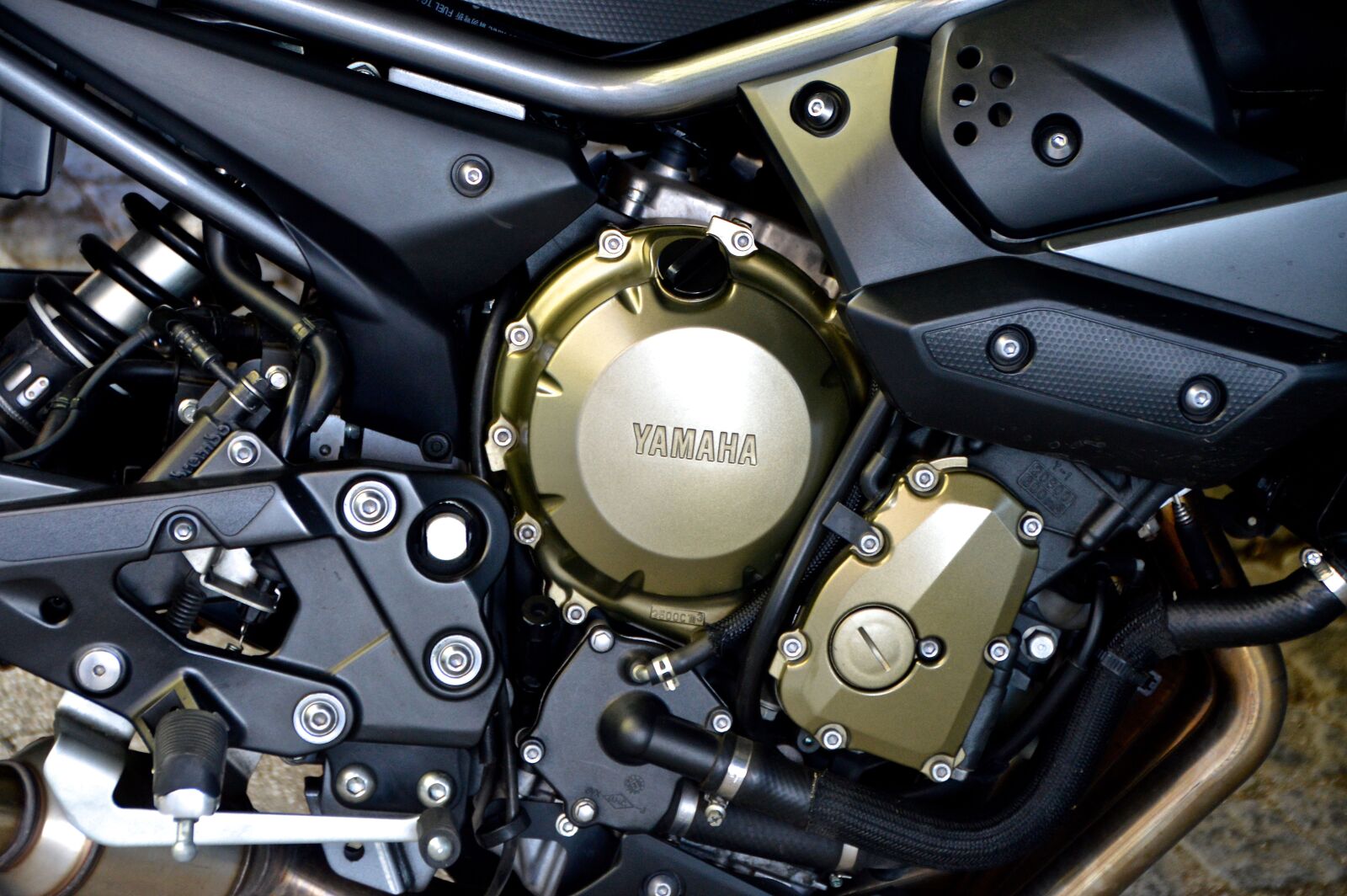 Nikon D3200 sample photo. Yamaha, motorcycle, motor photography