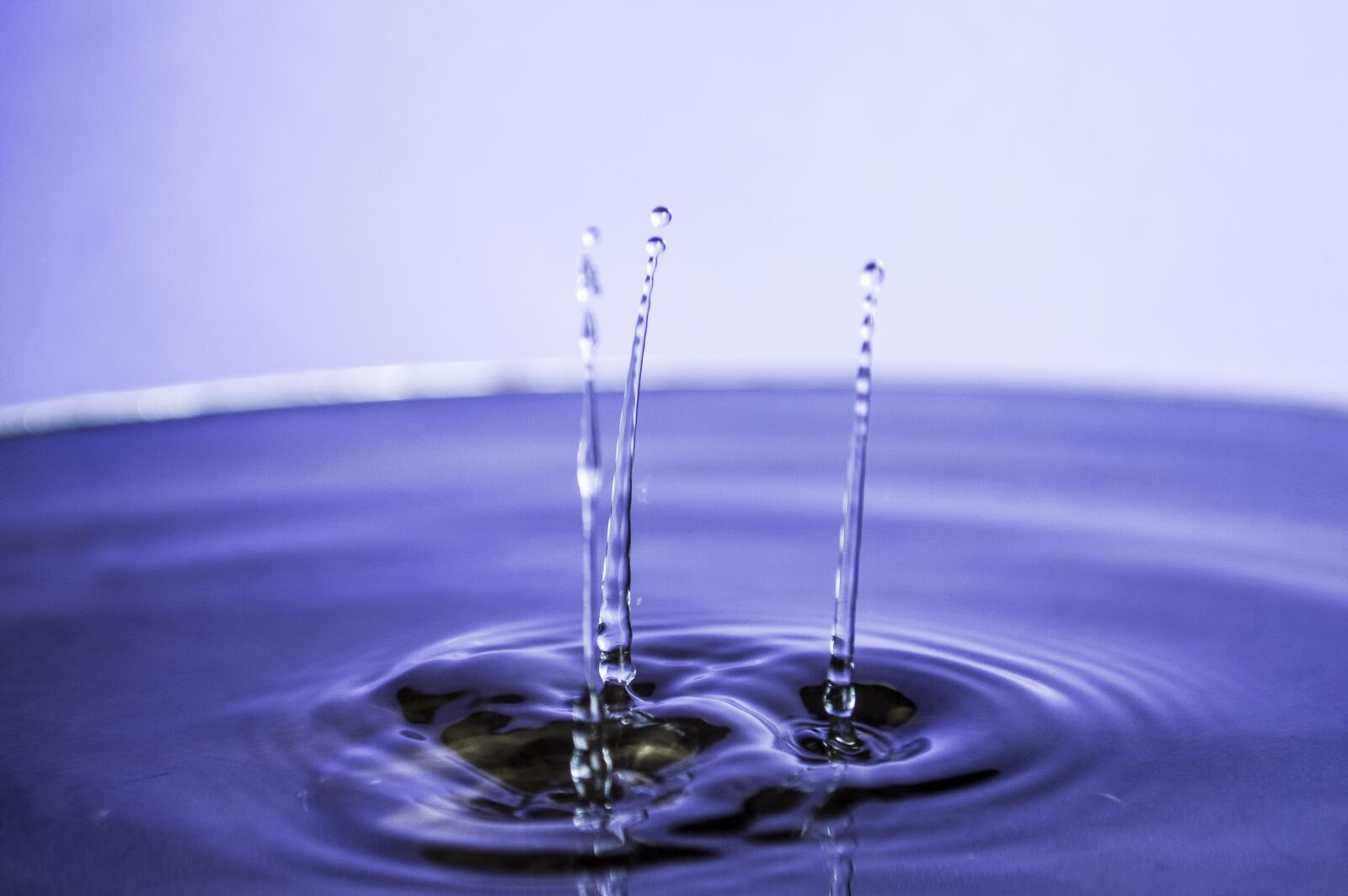 Nikon D3200 sample photo. Water, water drop, silver photography