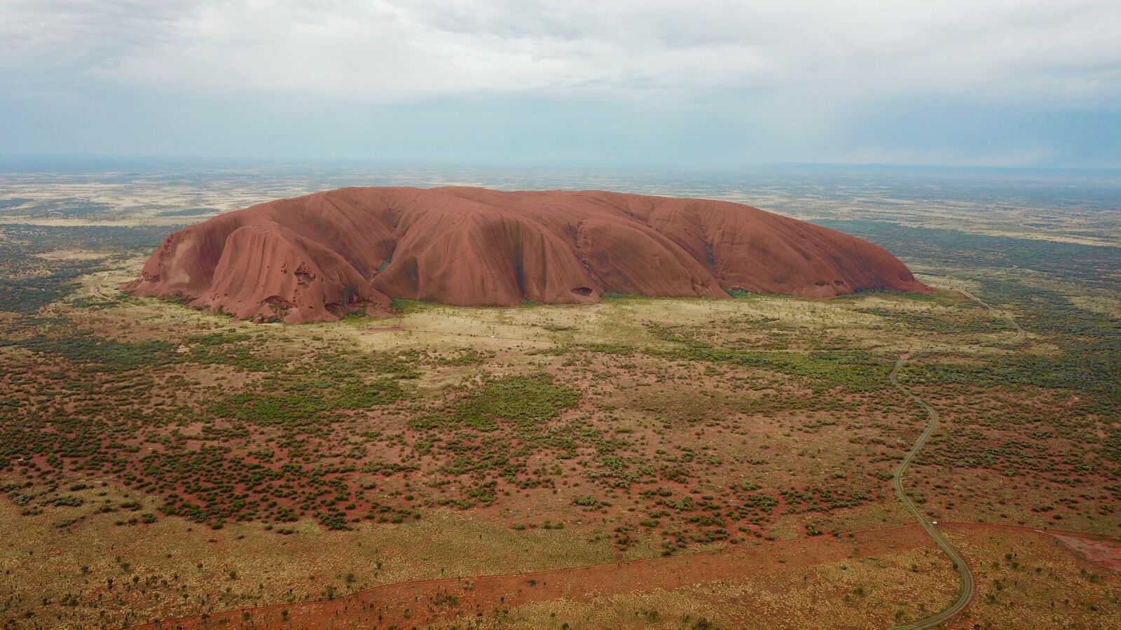 DJI FC220 sample photo. Ayer's, rock, uluru photography