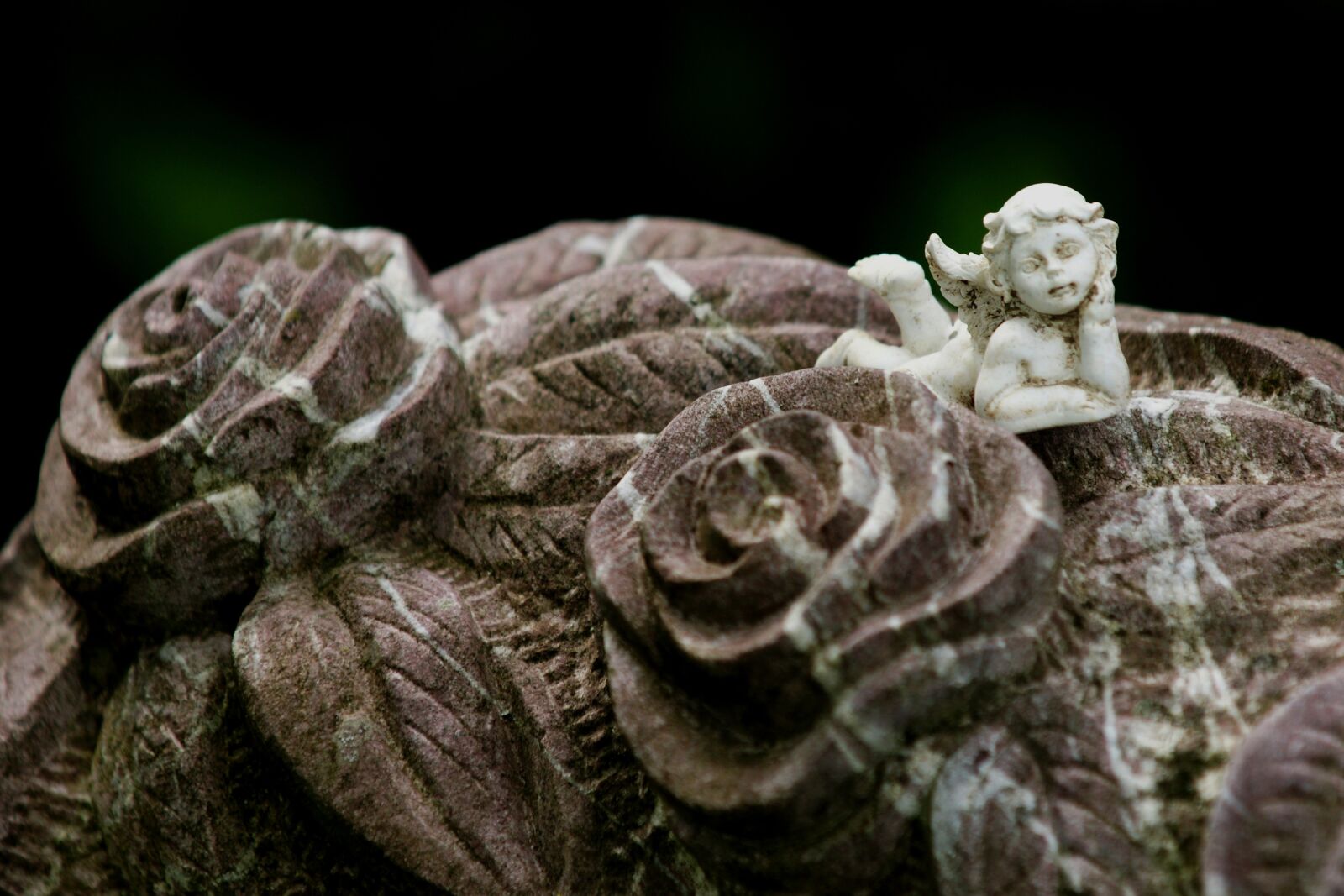 Sony Alpha DSLR-A700 sample photo. Angel, angel figure, cemetery photography