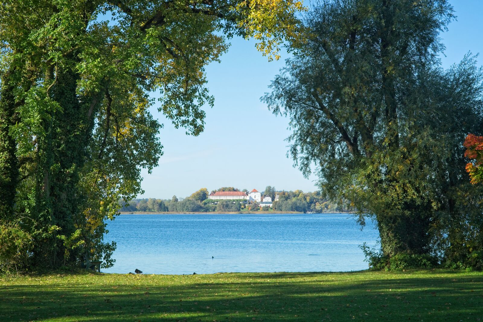 Nikon D7100 sample photo. View, chiemsee, herrenchiemsee photography