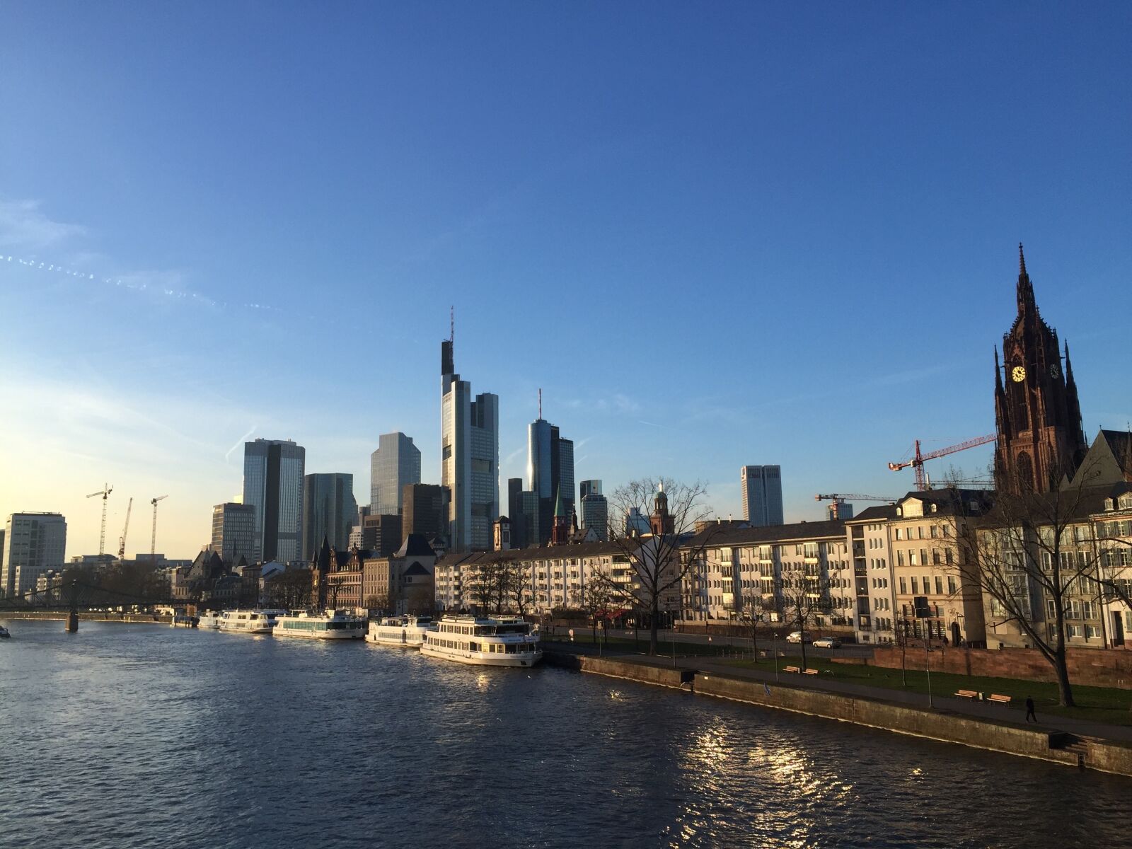 Apple iPhone 6 sample photo. Frankfurt, main, river photography