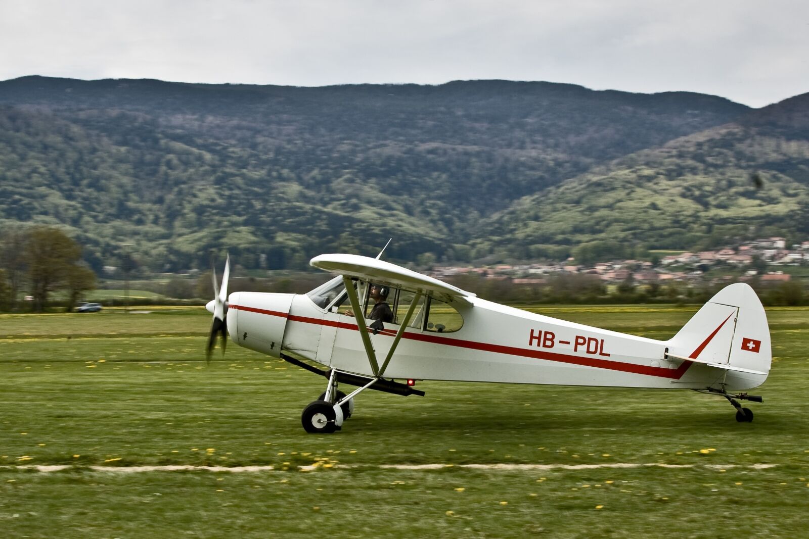 Nikon D50 sample photo. Aircraft, broye, vaud photography