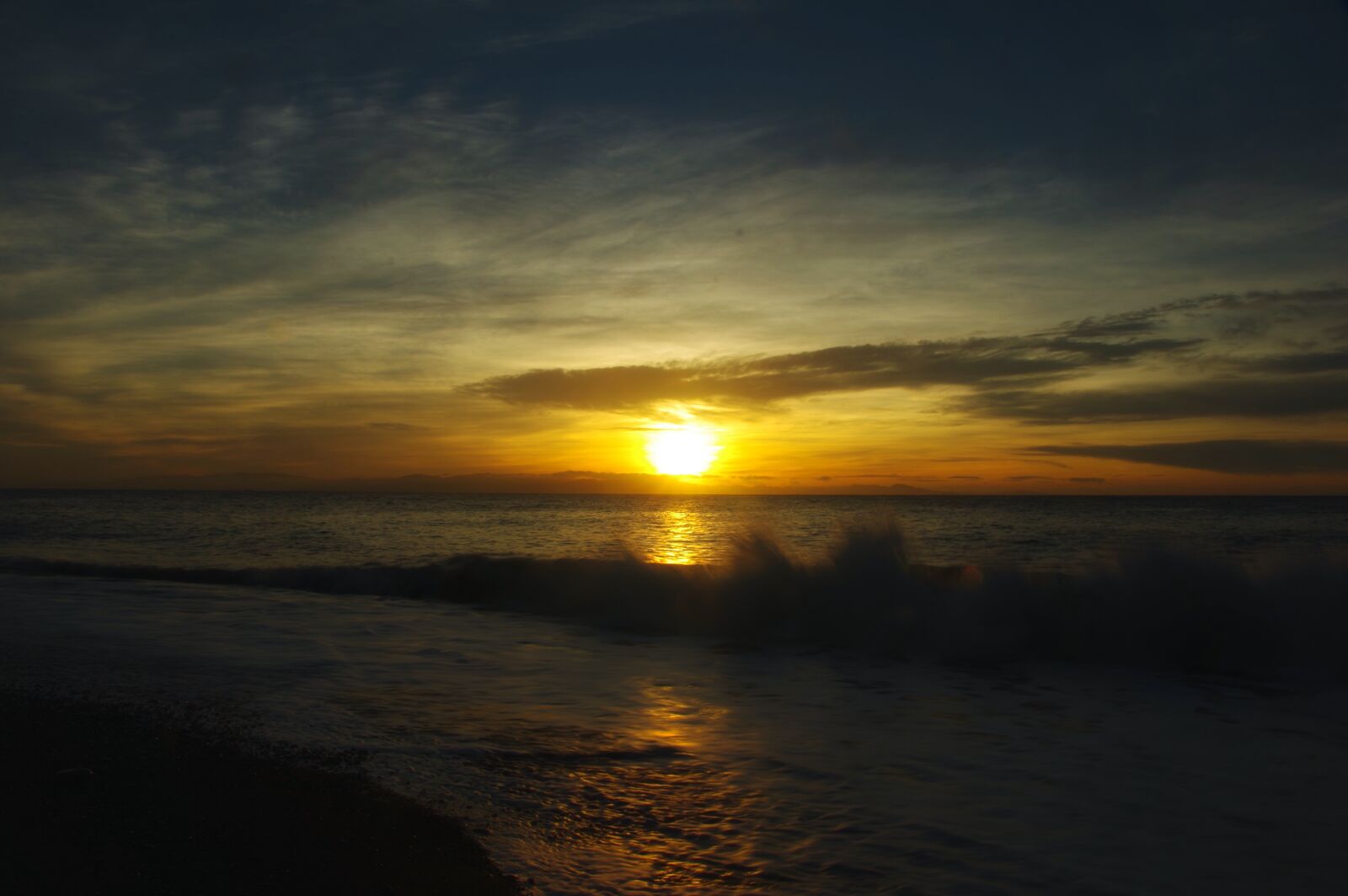 Pentax K-3 sample photo. Asahi, sea, sun photography