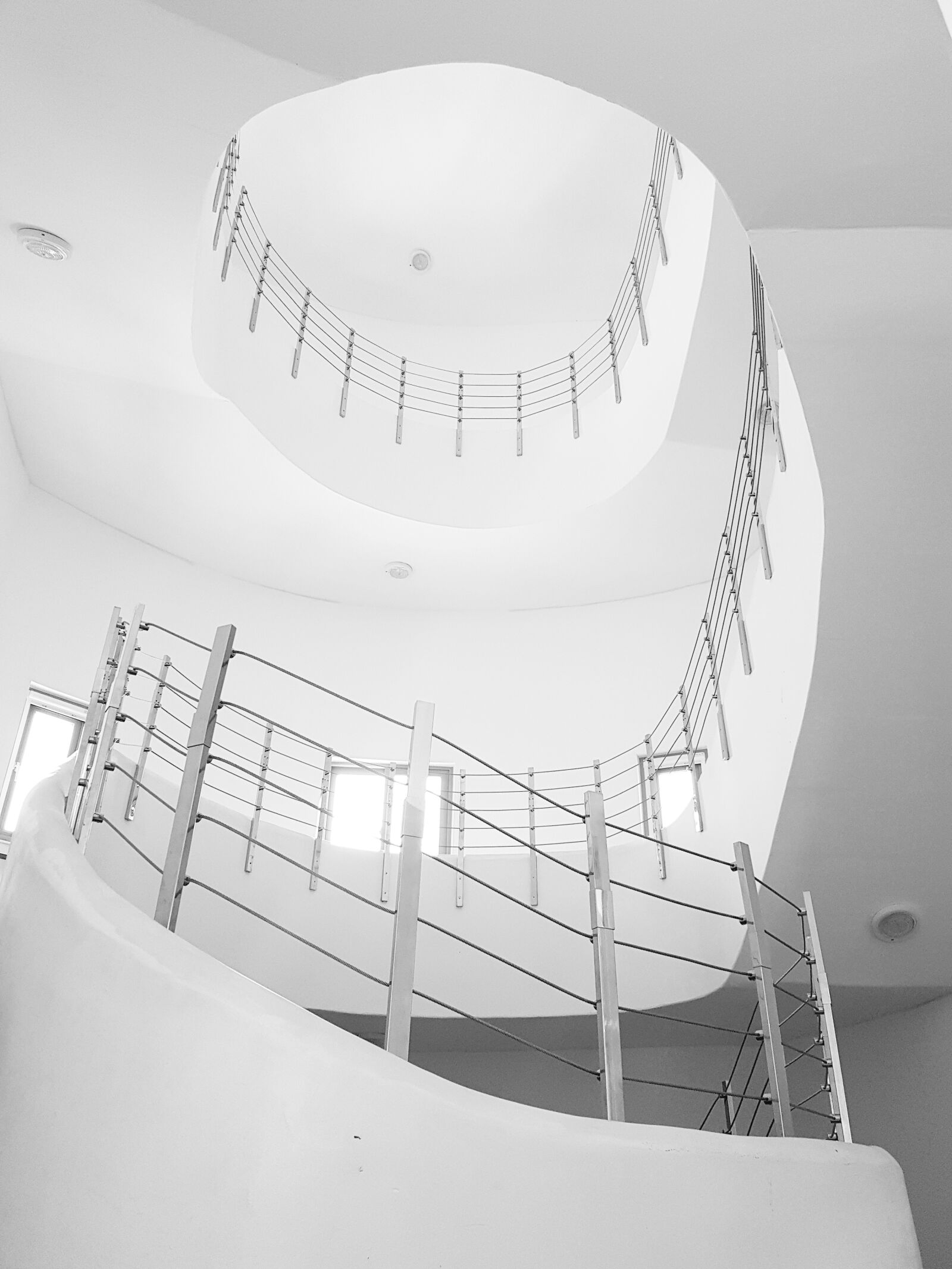 Samsung Galaxy S8 sample photo. Spiral stairs, stairs, stairway photography