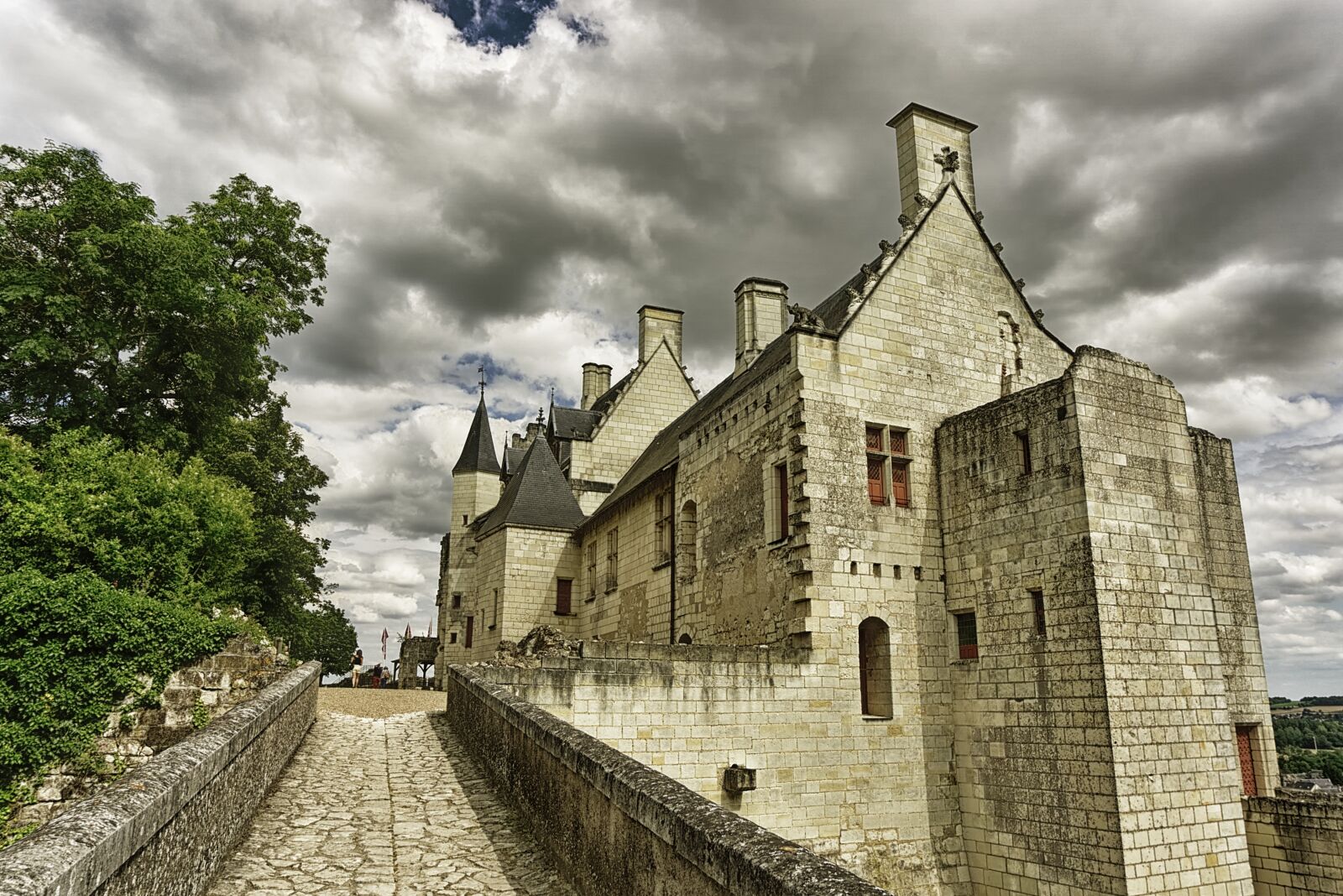 Sony a6000 sample photo. Castles, chinon, architecture photography