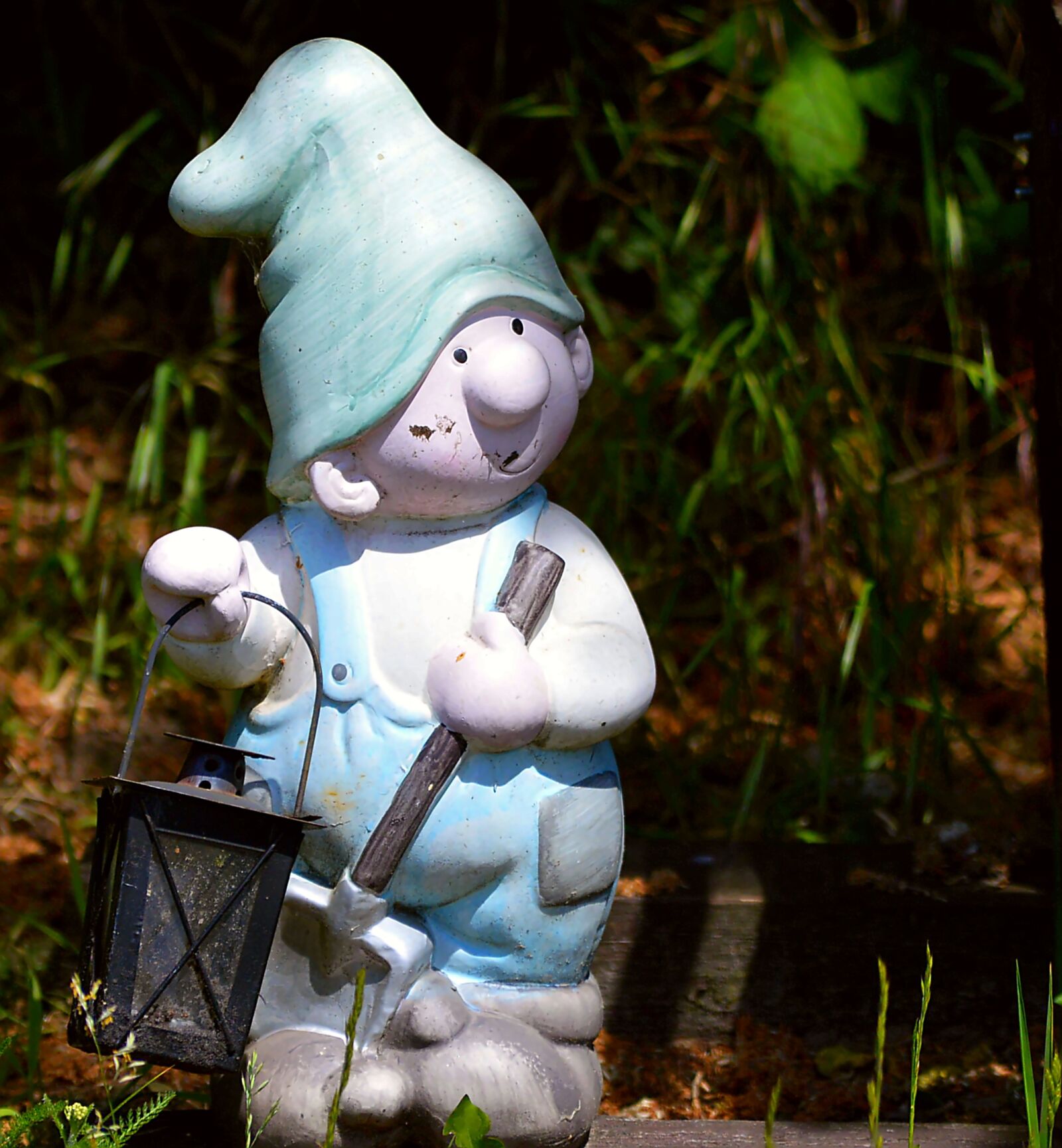 Nikon D3200 sample photo. Garden gnome, cap, figure photography