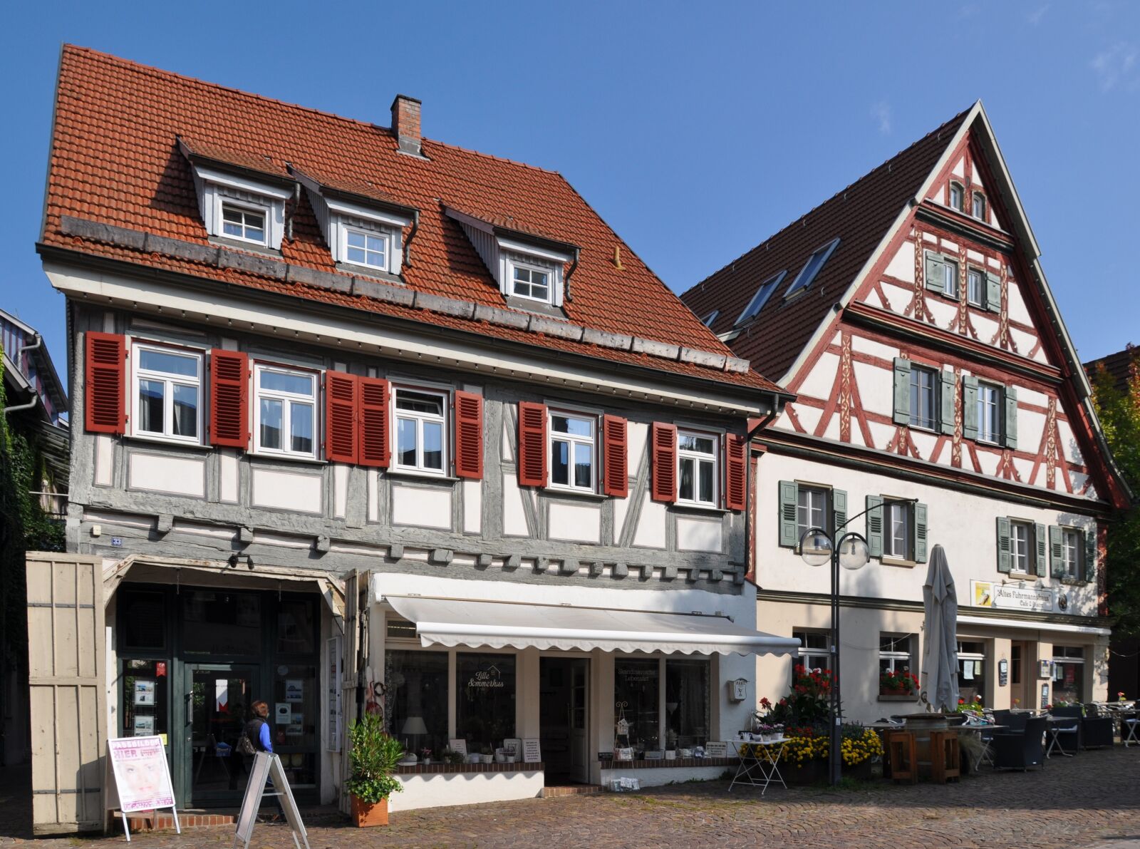 Nikon D5000 sample photo. Plochingen, neckar, pedestrian zone photography