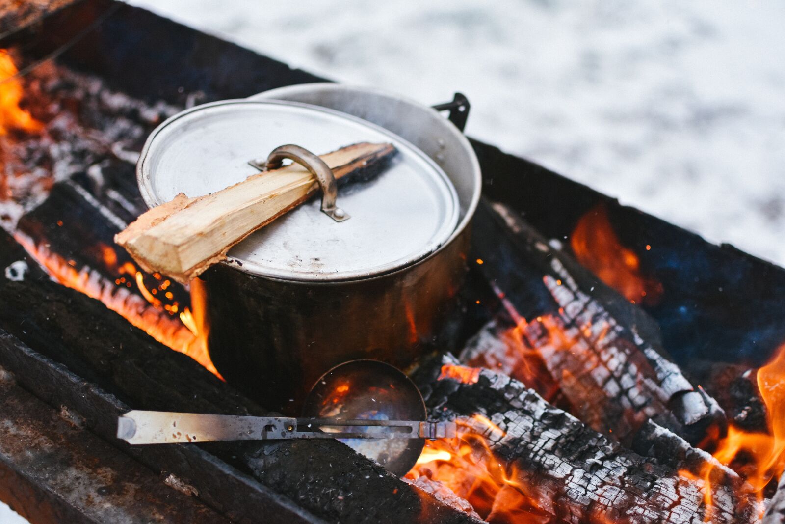 Nikon D5500 sample photo. Charcoal, coal, cooking photography