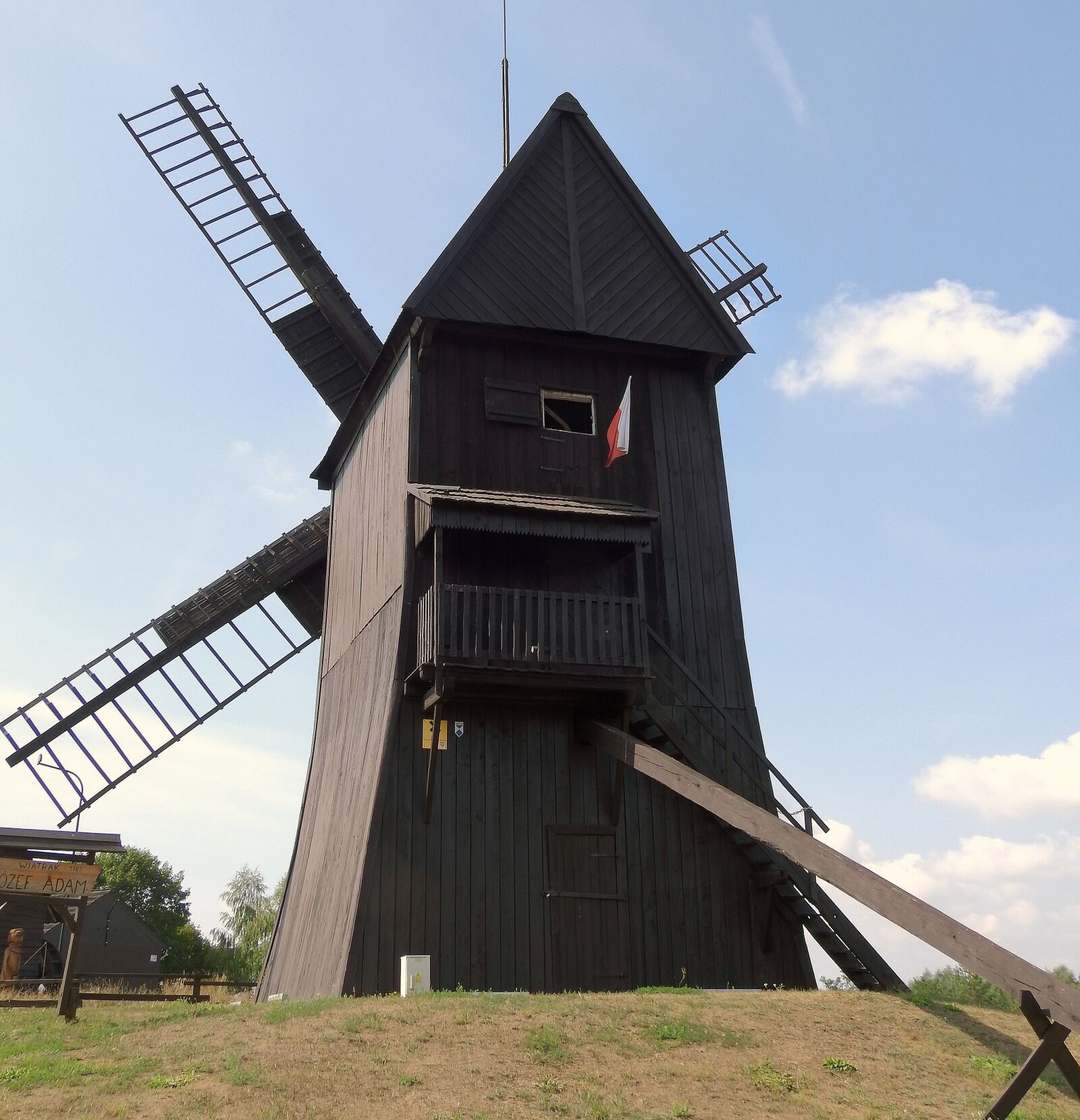 Nikon Coolpix P900 sample photo. Windmill, the museum, mill photography
