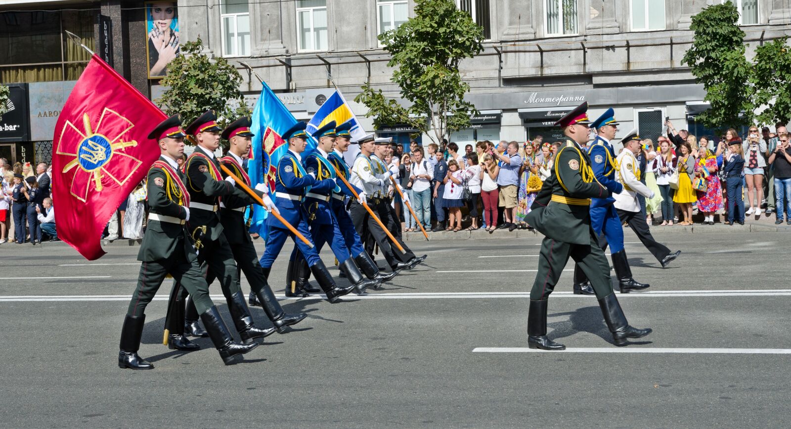 Nikon D7000 sample photo. Parade, military, ukrainian photography
