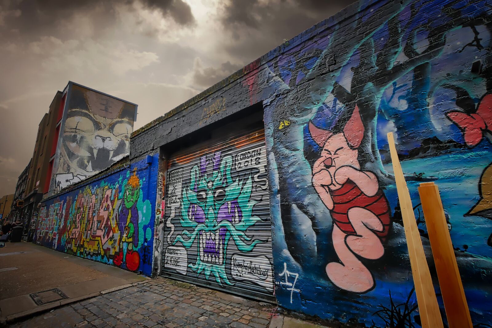 Panasonic Lumix DMC-GX8 sample photo. Art, painting, wall photography