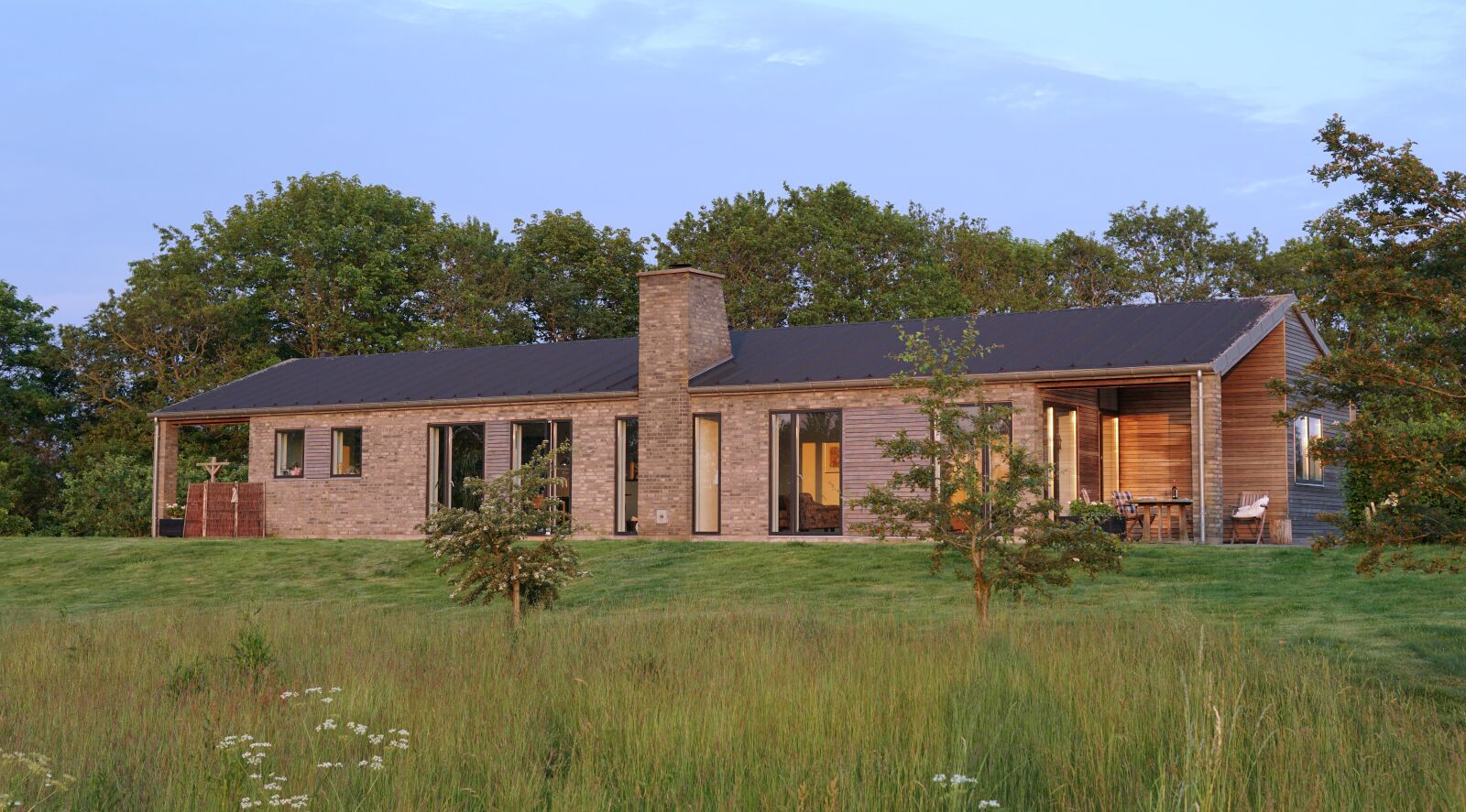 30mm F1.4 DC DN | Contemporary 016 sample photo. Detached house, house, denmark photography