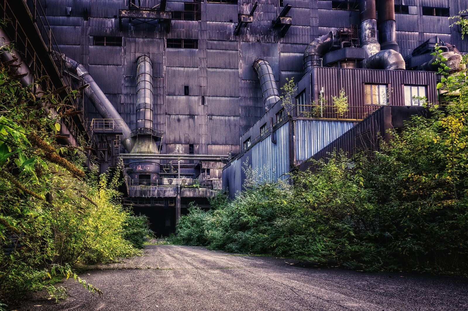 Nikon Z6 sample photo. Factory, industry, steel mill photography