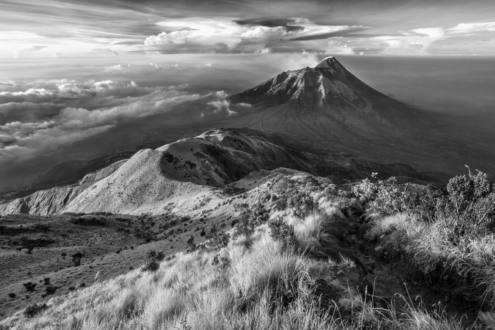 Canon EOS 5D Mark II sample photo. Landscape, mountain, the volcano photography