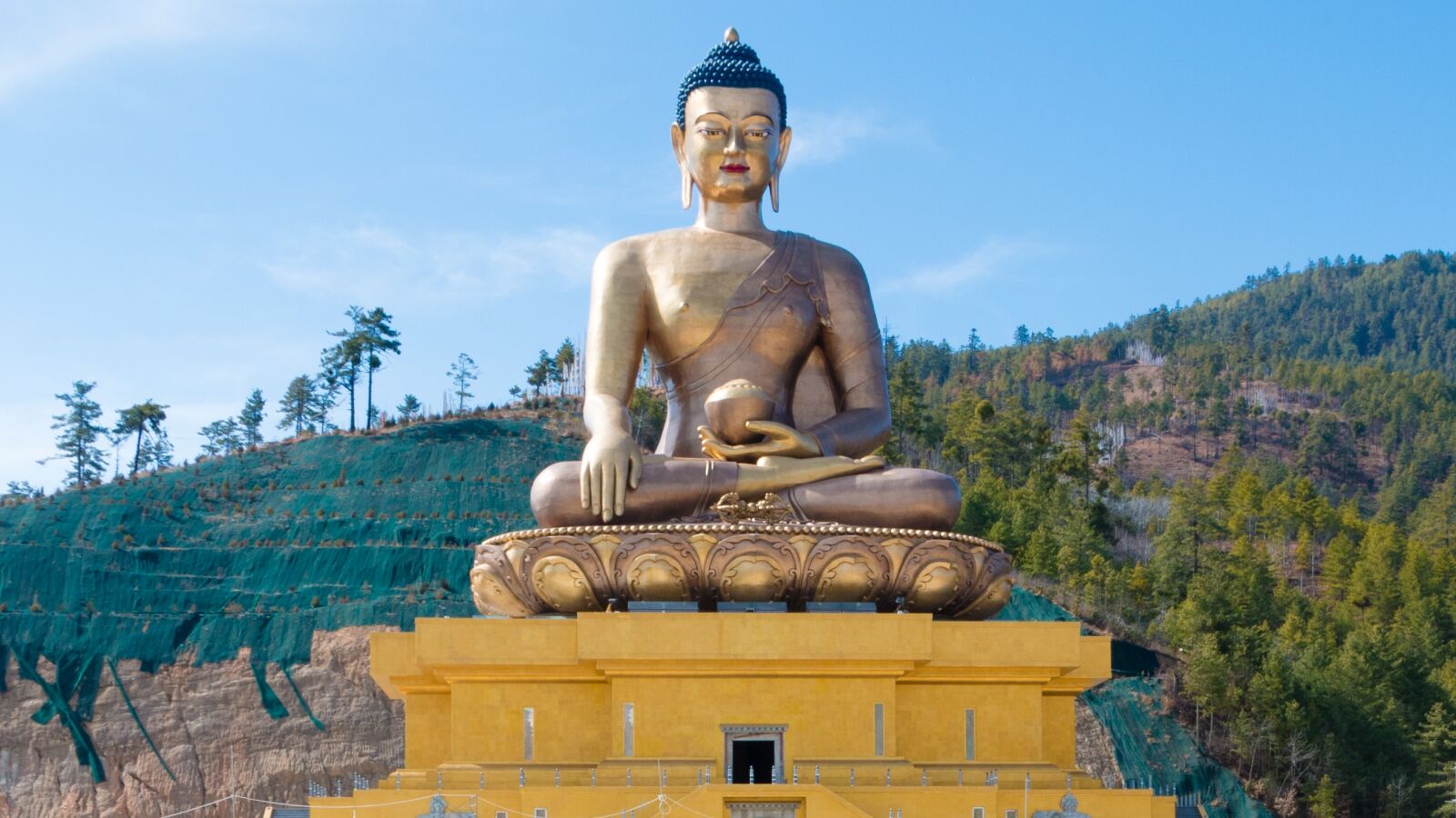 Canon EOS 70D sample photo. Bhutan, buddha dordenma statue photography