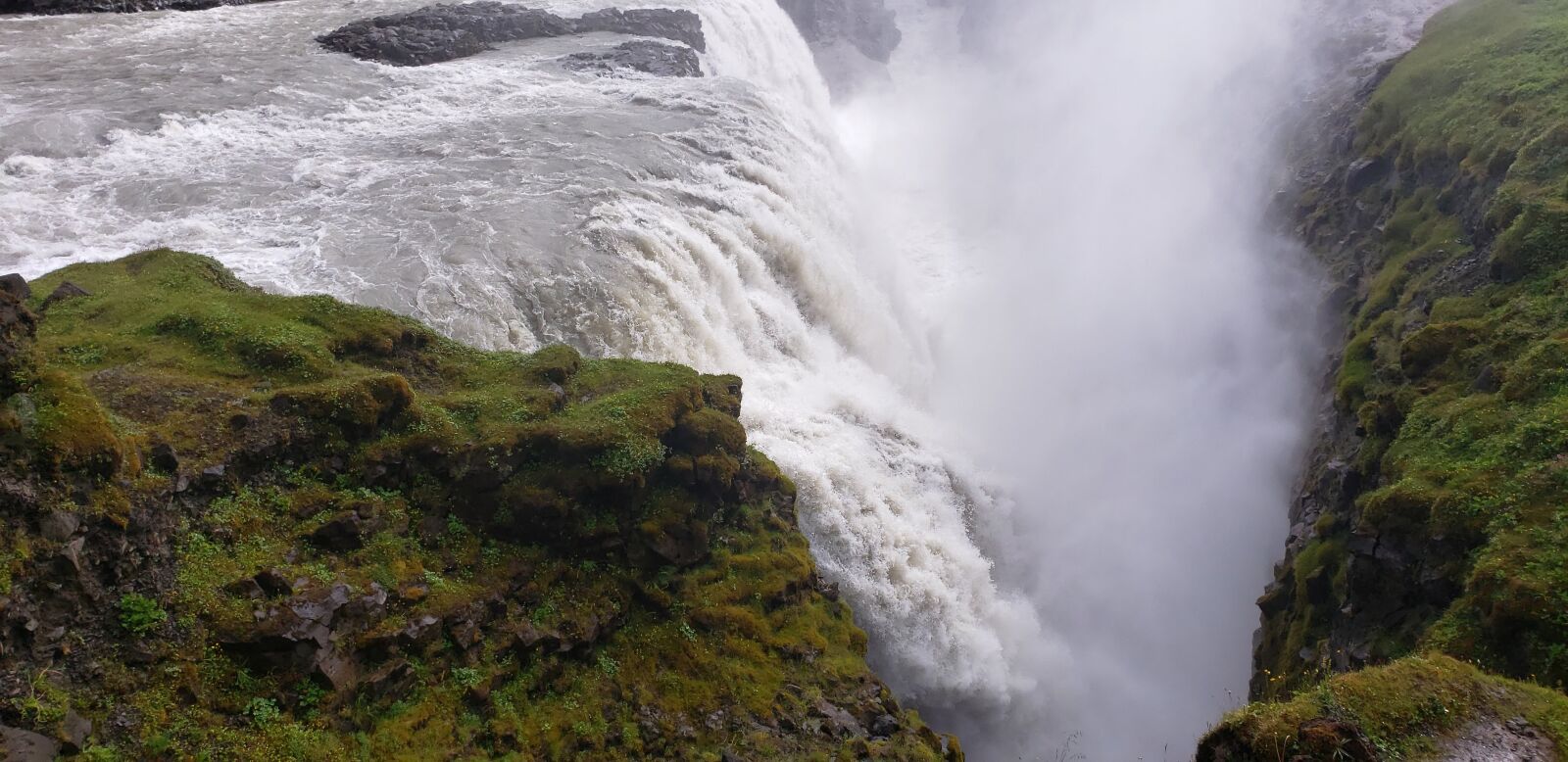 Samsung Galaxy S9+ sample photo. Iceland, waterfall, contrast photography