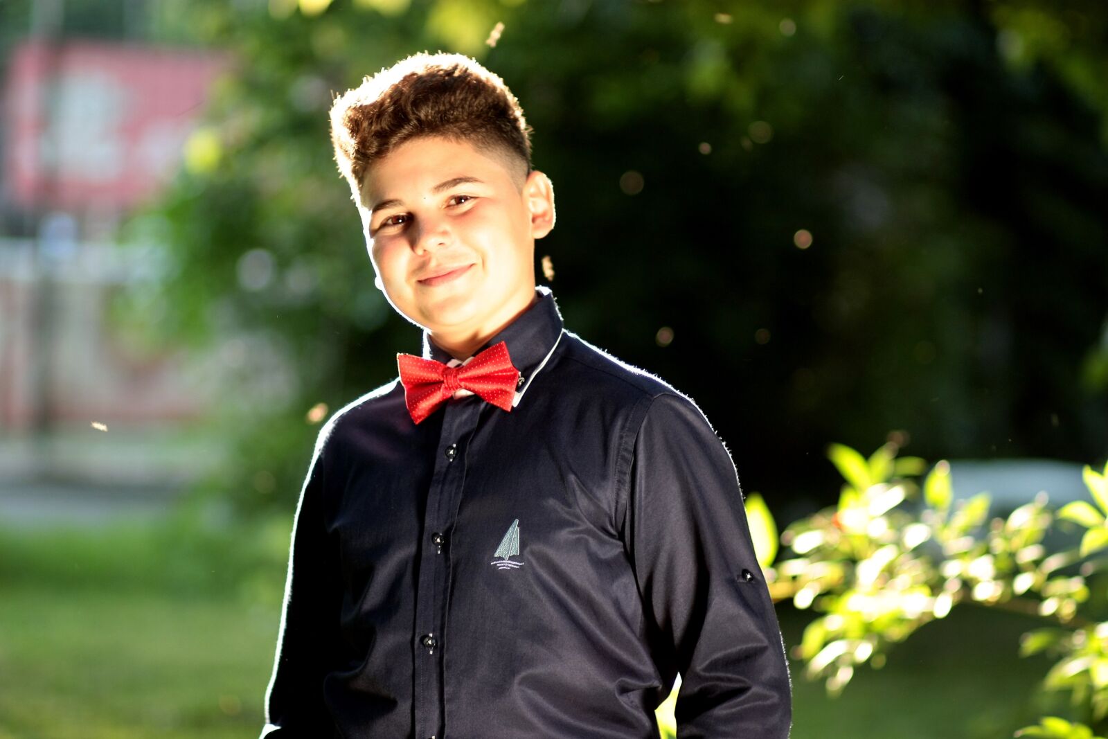 Canon EOS 450D (EOS Rebel XSi / EOS Kiss X2) sample photo. Bath, bow tie, young photography