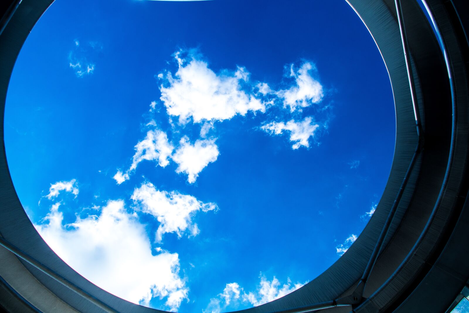 Pentax K-S2 sample photo. Summer sky, opening, dome photography