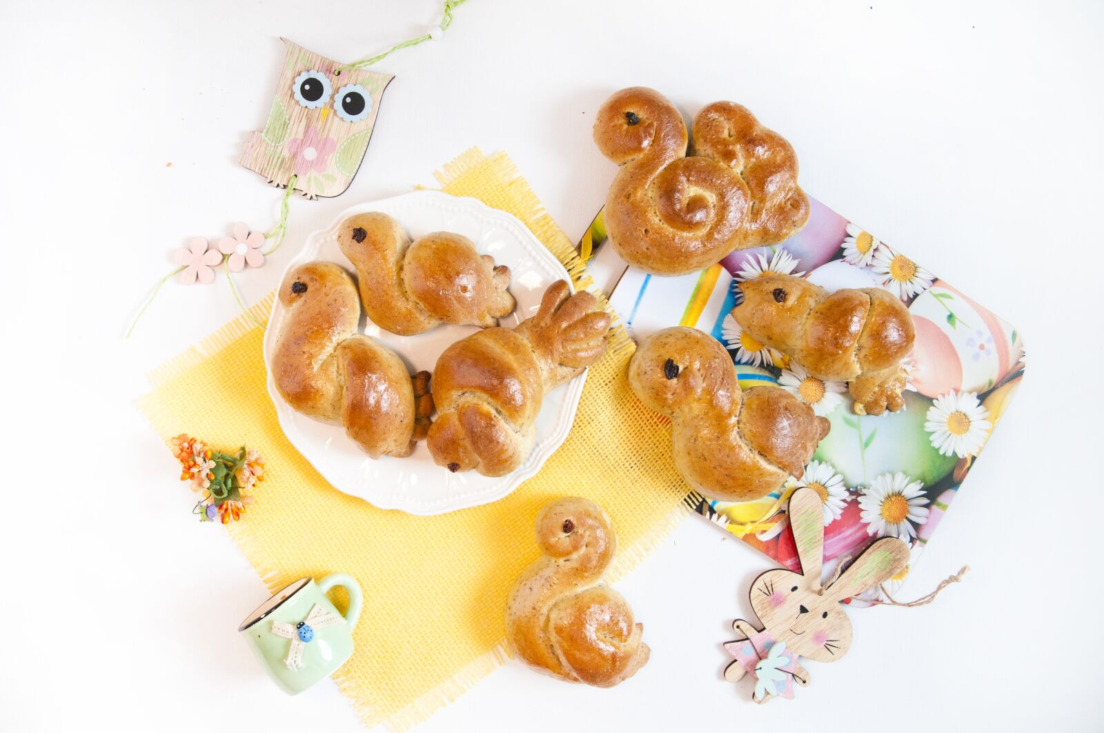 Nikon D300 sample photo. Easter, buns, cakes photography