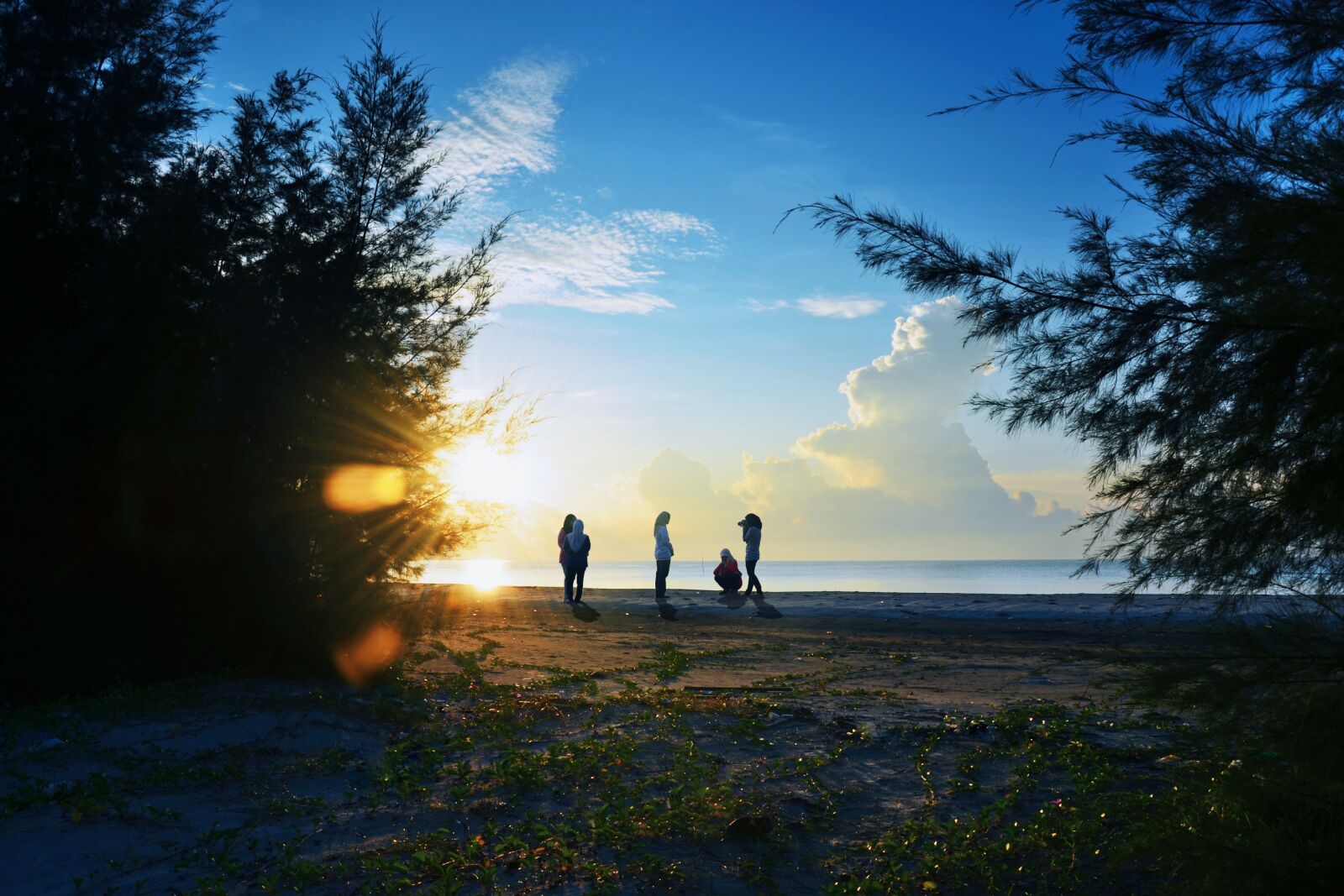 Nikon D7000 sample photo. Sunrise, sea, beach photography