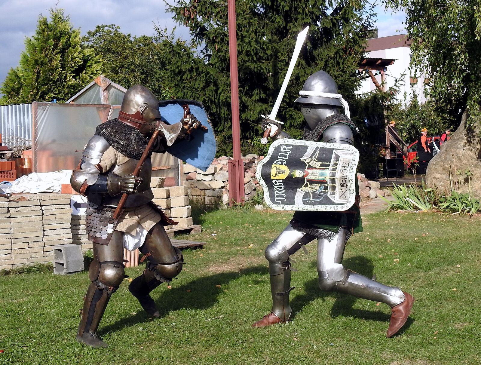 Nikon Coolpix P900 sample photo. Knights, armor, knight photography