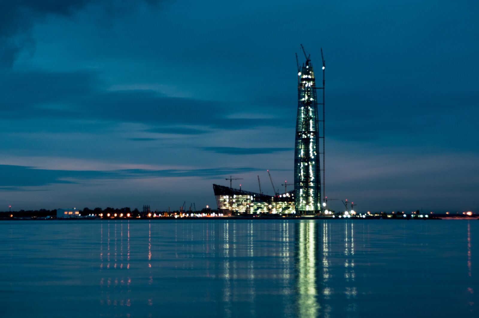 Nikon D300S sample photo. Water, sky, tower photography