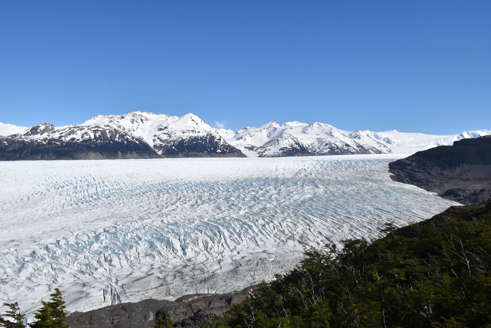 Nikon D5500 sample photo. Glacier, torres del paine photography