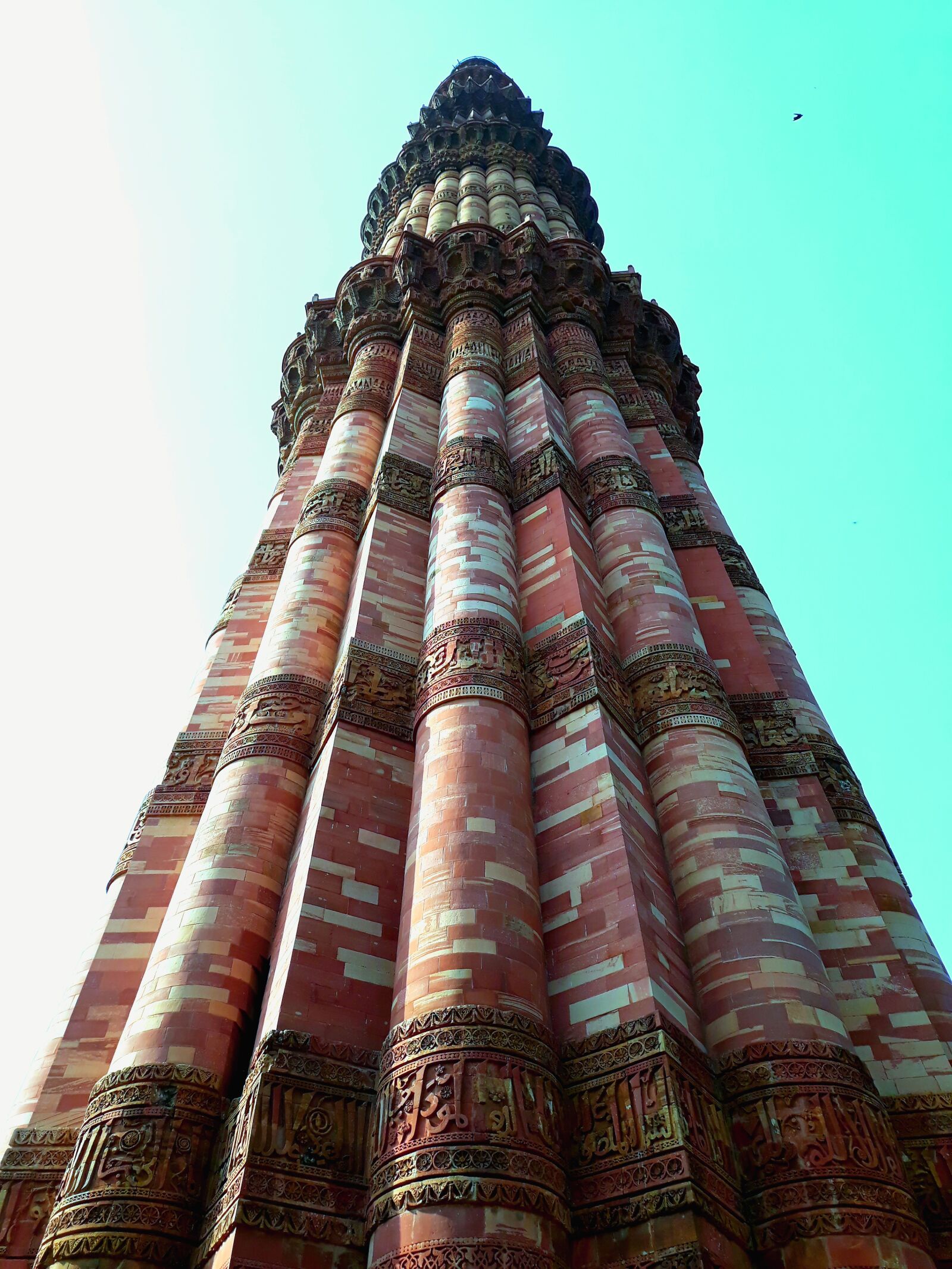 Samsung Galaxy J7 Pro sample photo. Qutub minar, fort, delhi photography