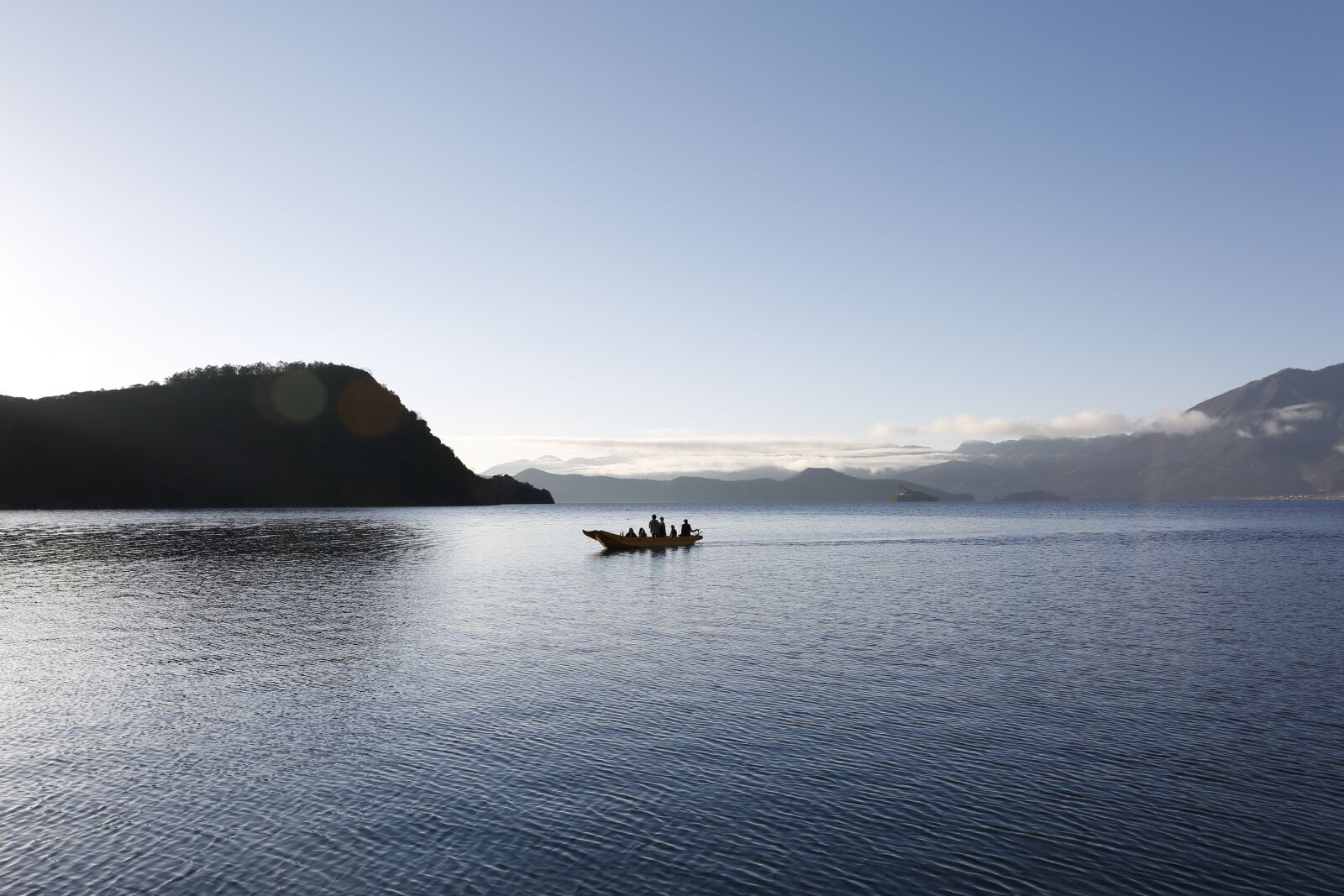 Canon EF 24-70mm F4L IS USM sample photo. Lijiang, lugu lake, lake photography