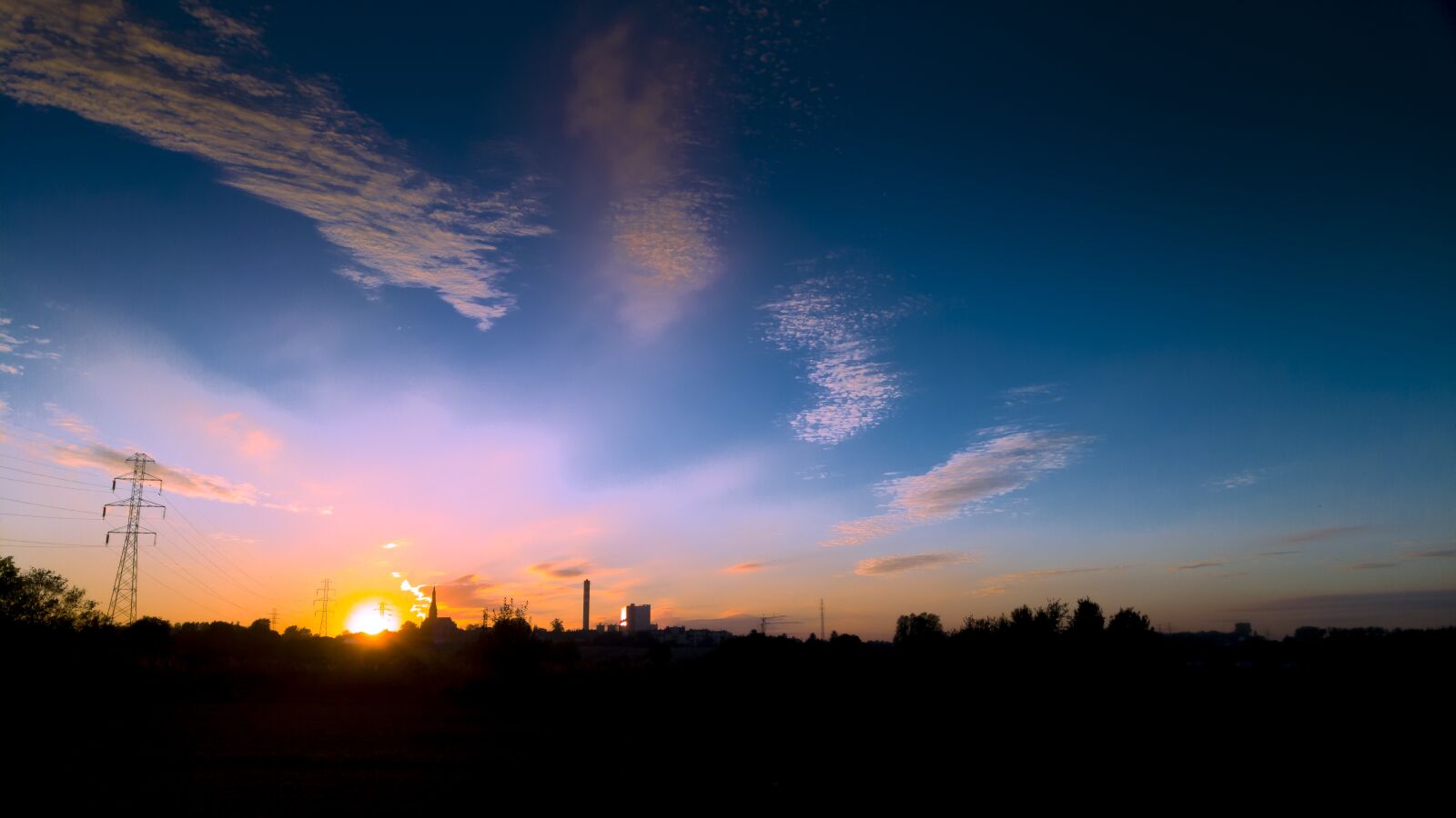 LG G4 sample photo. Sunset, sky, twilight photography