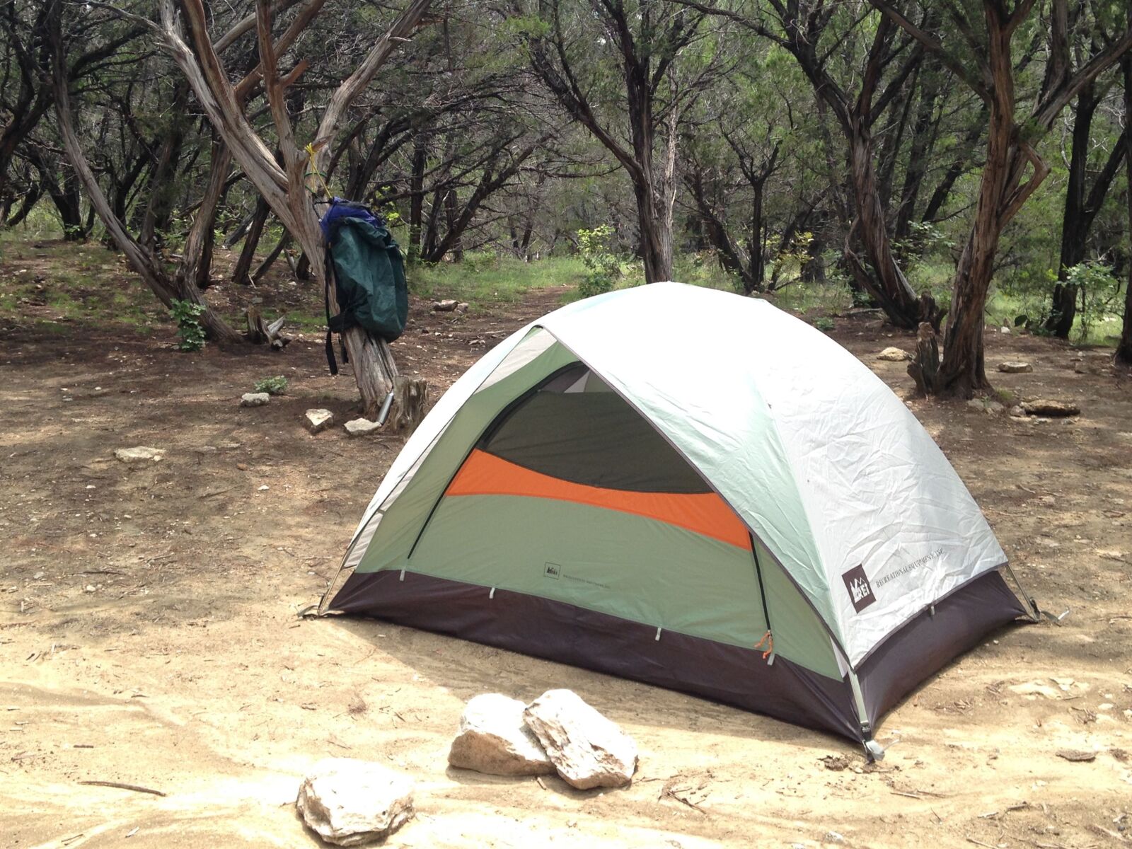 iPhone 5c back camera 4.12mm f/2.4 sample photo. Camping, tent, outdoors photography