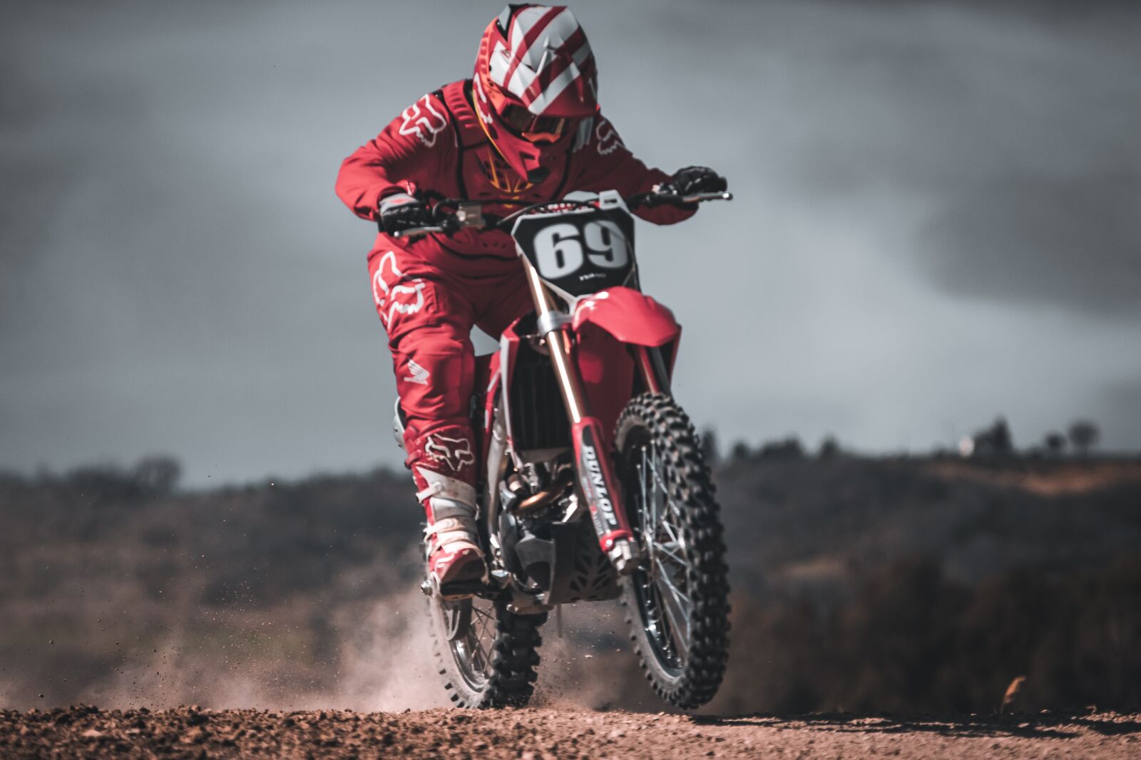 Tamron 70-210mm F4 Di VC USD sample photo. Motocross, motorcycle, sport photography