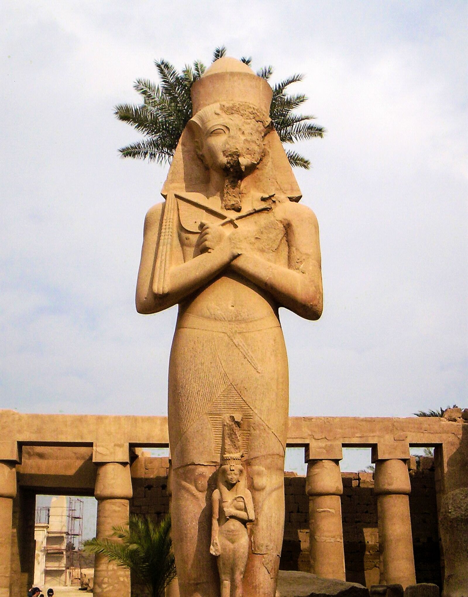 Kodak EASYSHARE CX7310 DIGITAL CAMERA sample photo. Luxor, egypt, temple photography