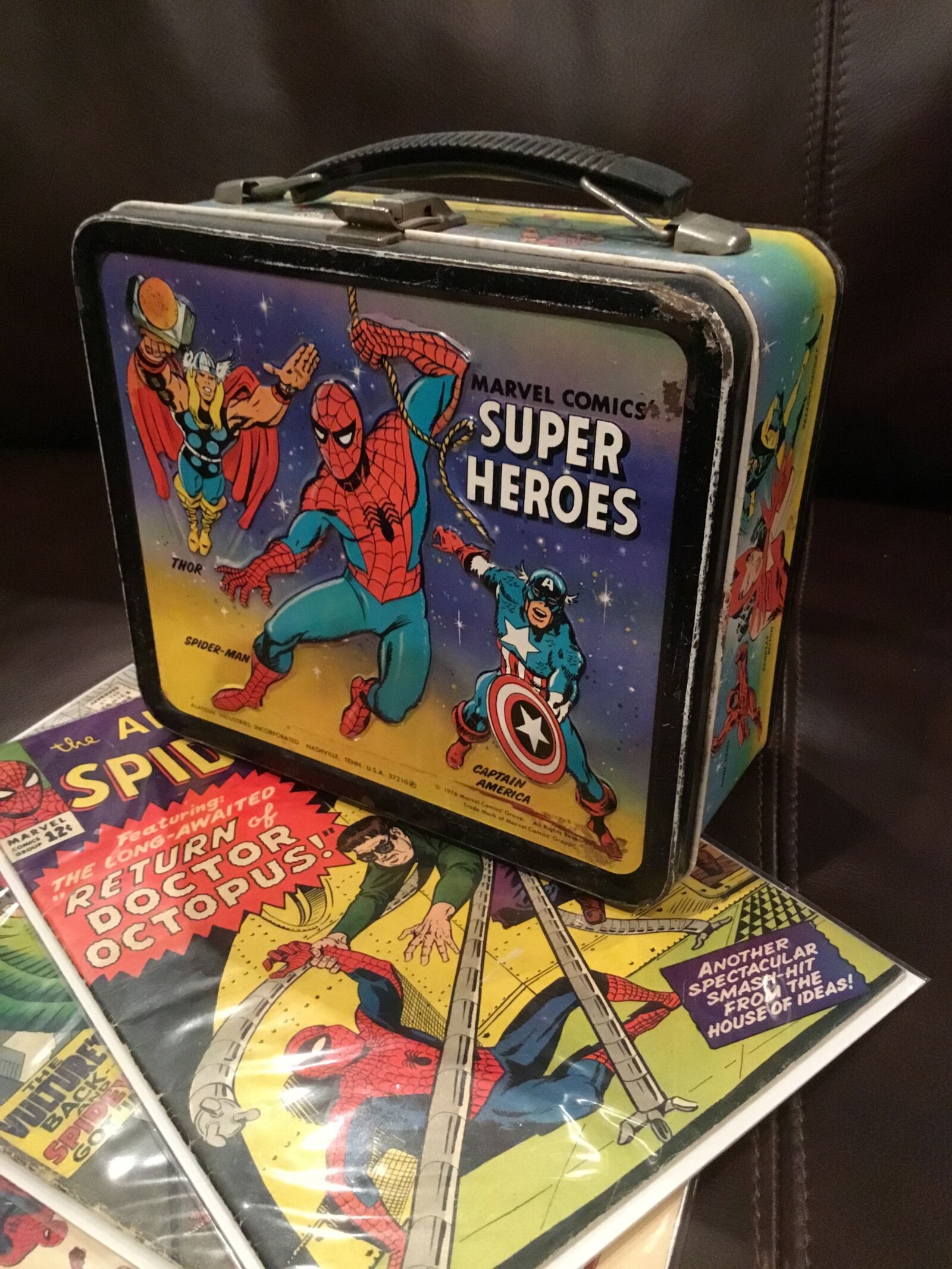 Apple iPad Pro sample photo. Lunchbox, superhero, spiderman photography