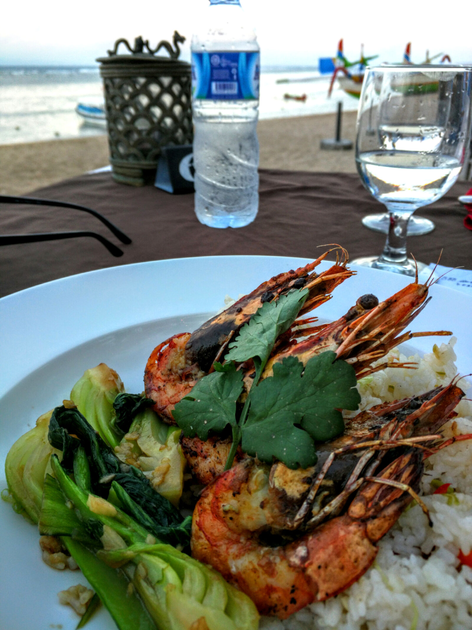 Motorola Nexus 6 sample photo. Dinner, food, ocean, restaurant photography