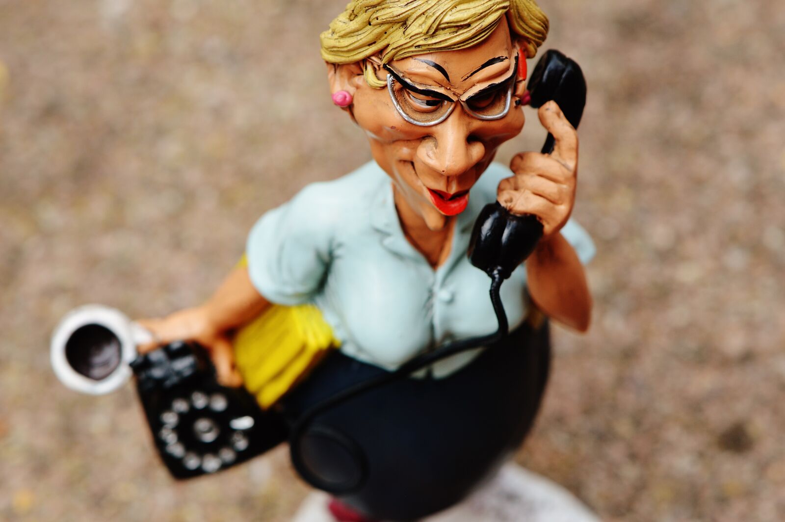 Nikon D3200 sample photo. Secretary, office, phone photography