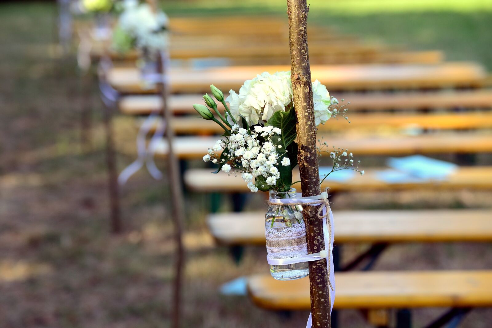 Nikon D610 sample photo. Garden party, decoration, floral photography
